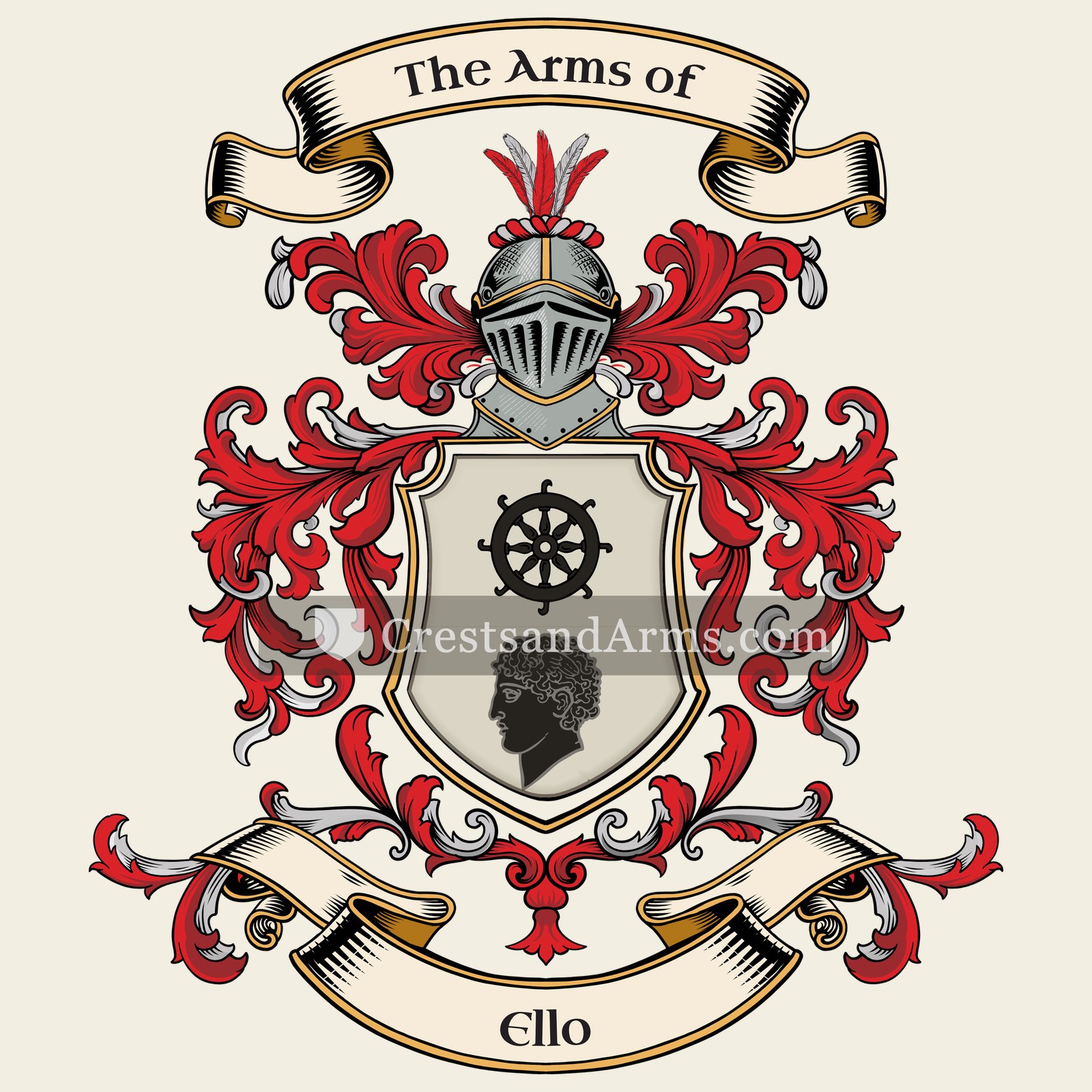 The Ello coat of arms