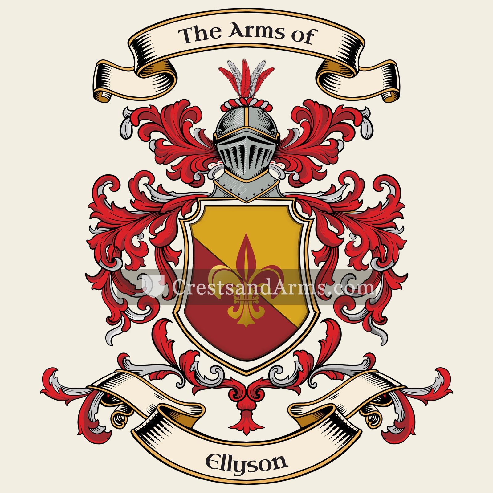 The Ellyson coat of arms