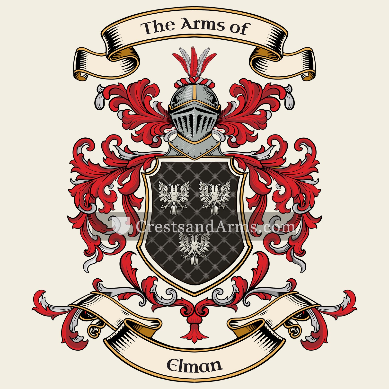 The Elman coat of arms