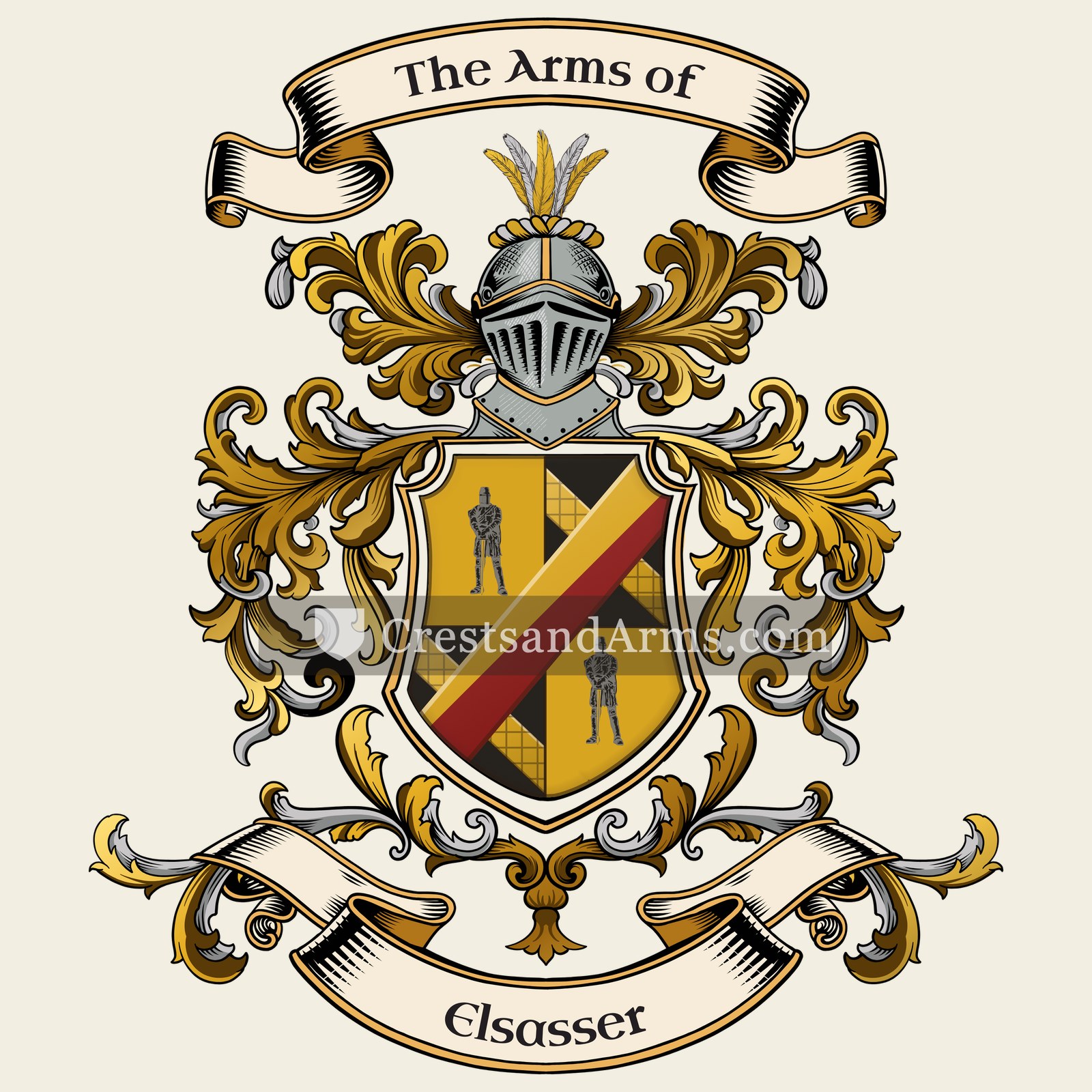 The Elsasser coat of arms