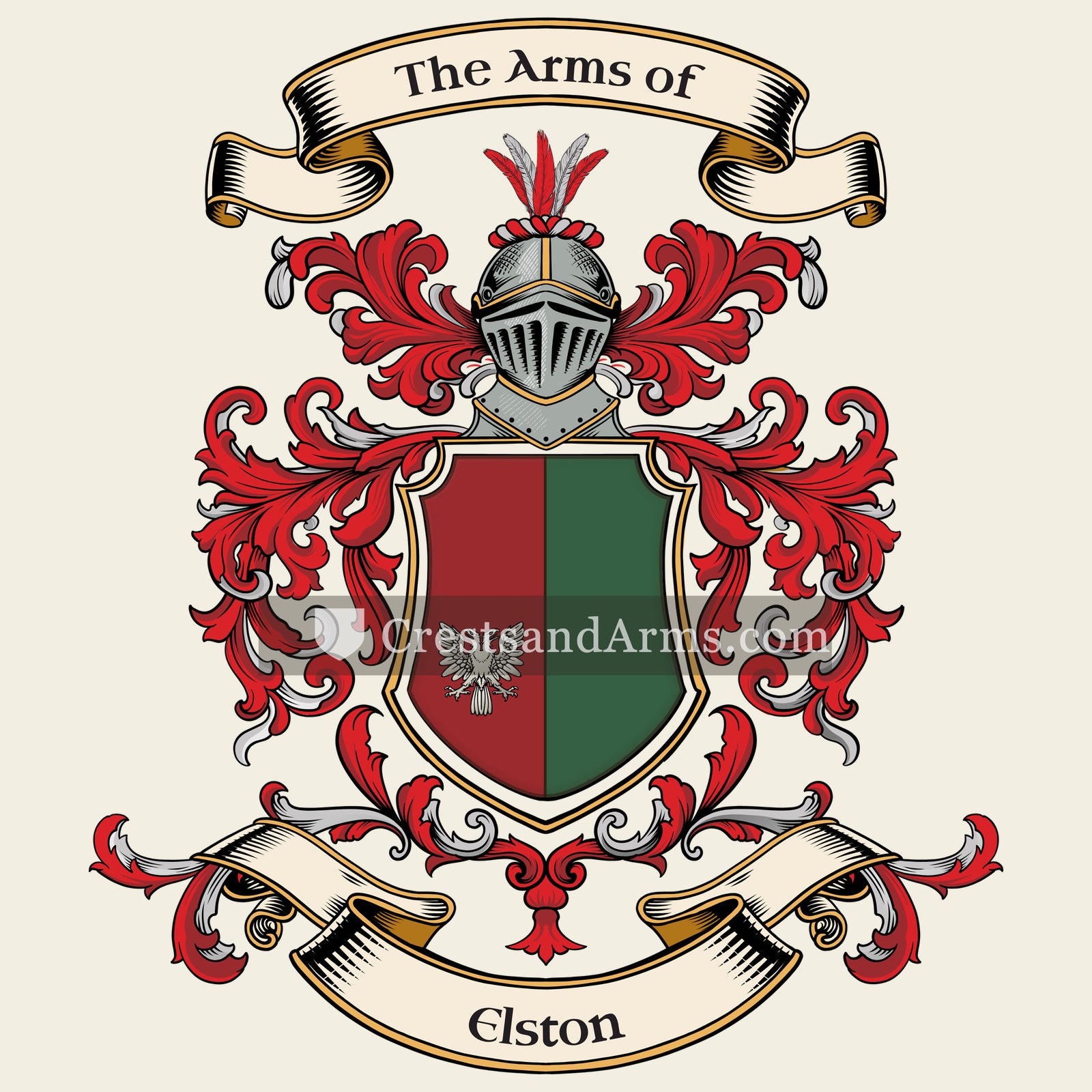 The Elston coat of arms