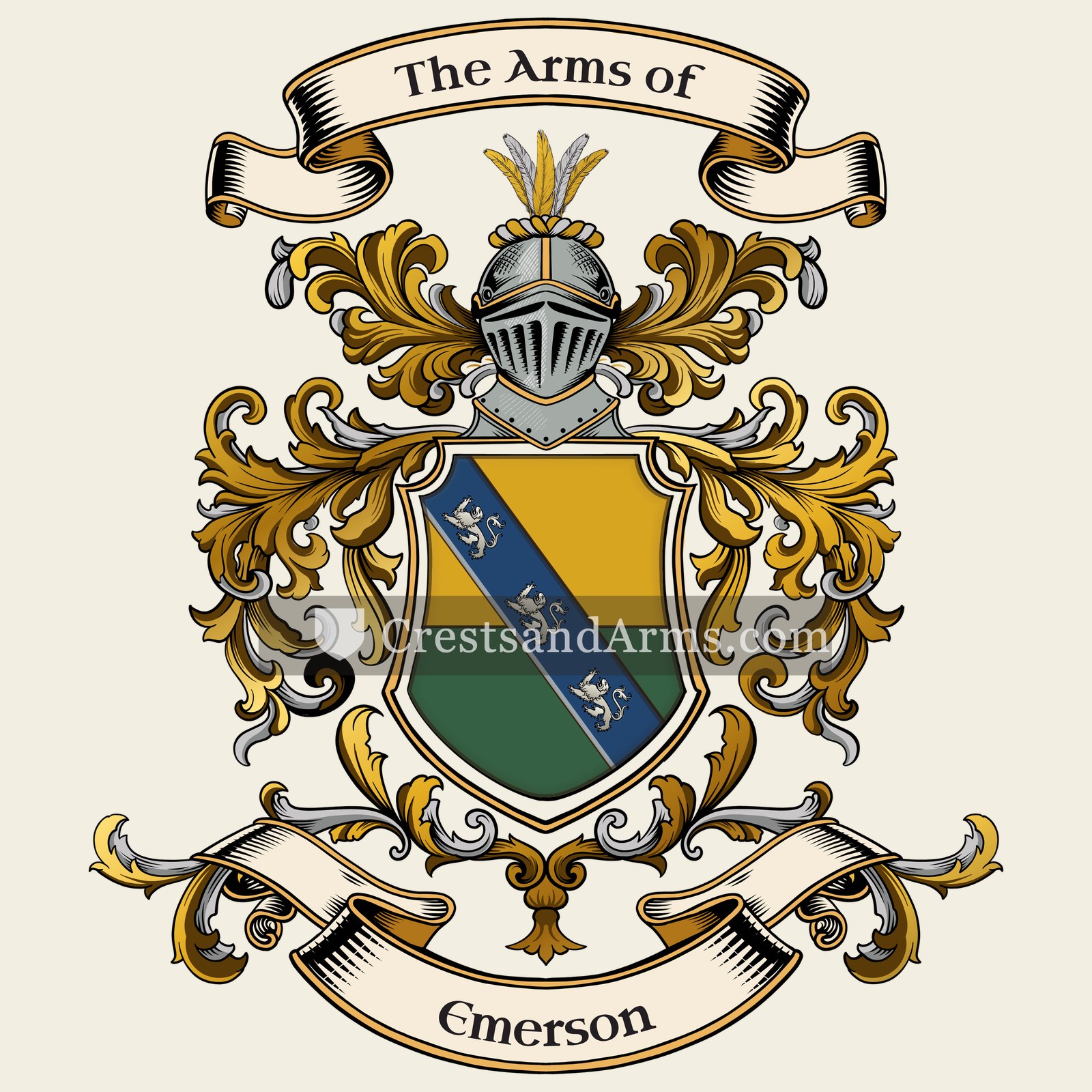 The Emerson coat of arms