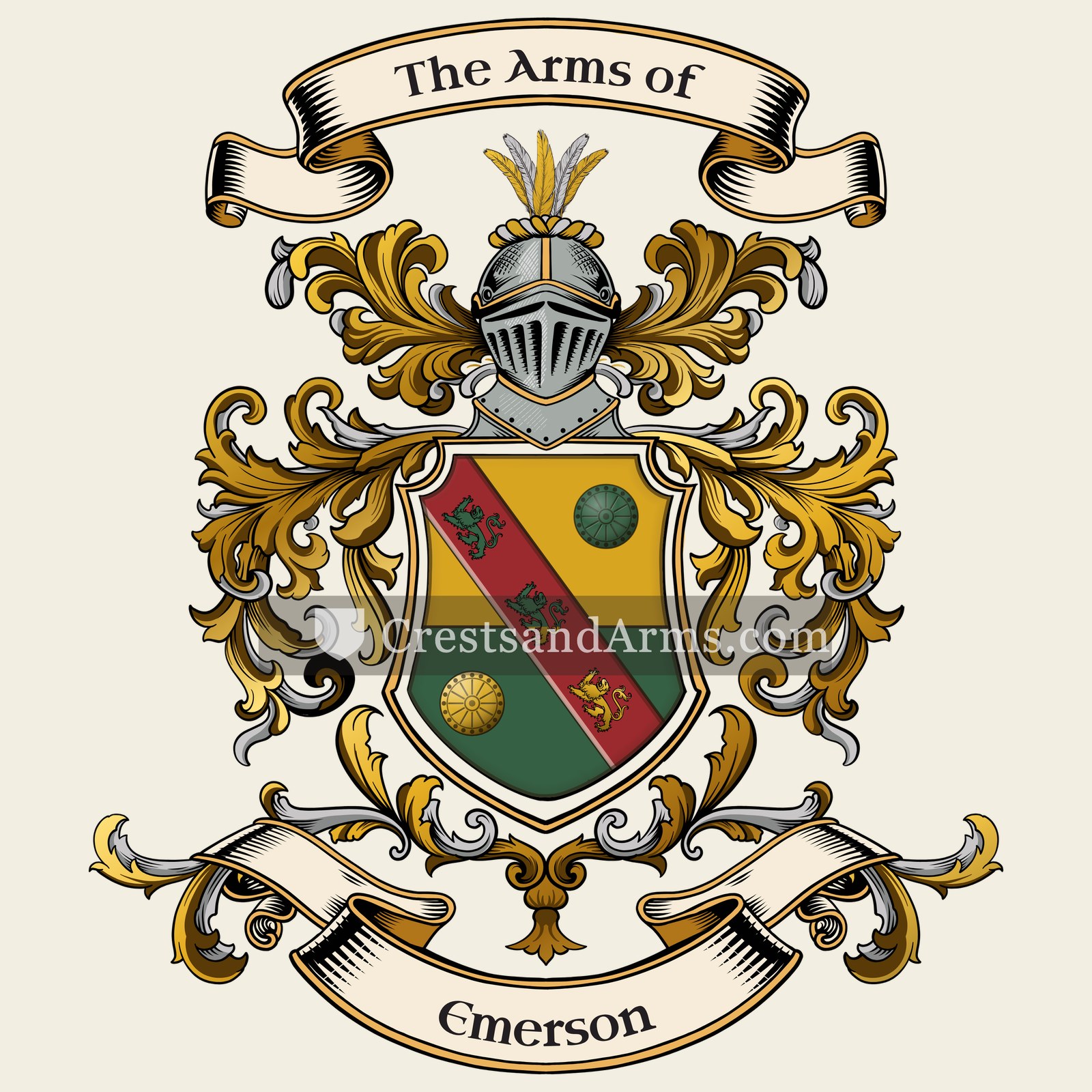 The Emerson coat of arms