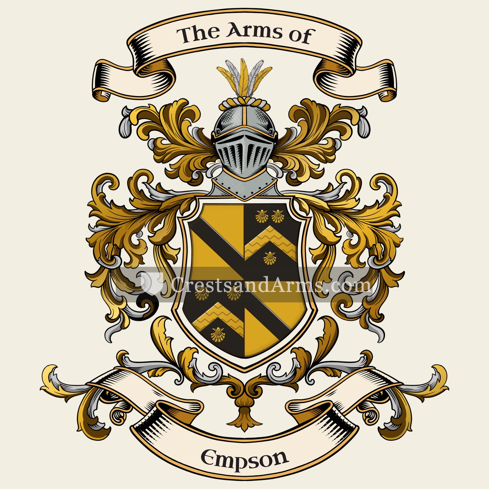 The Empson coat of arms