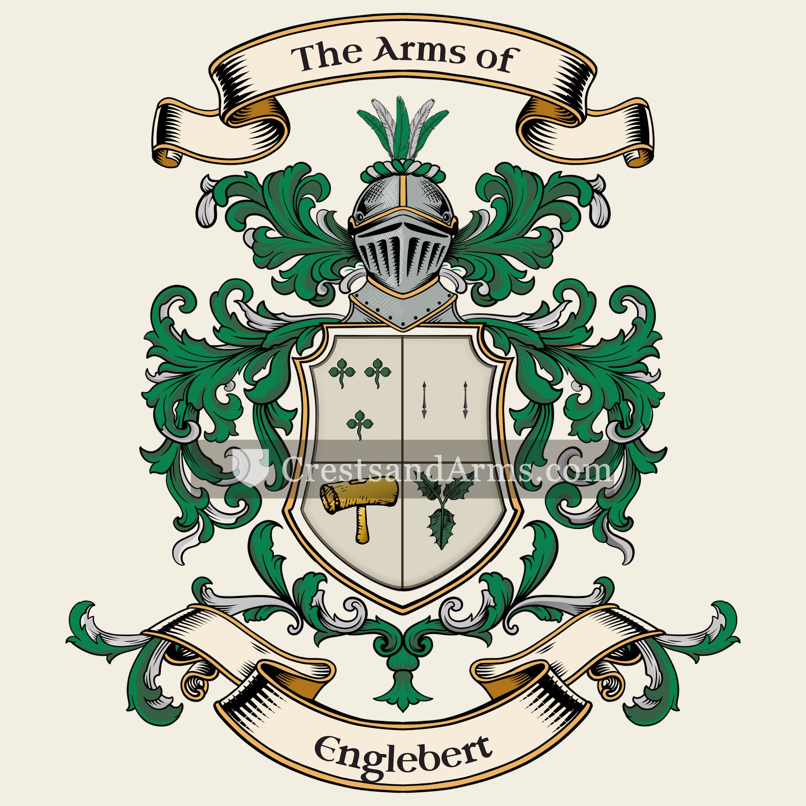 The Englebert coat of arms