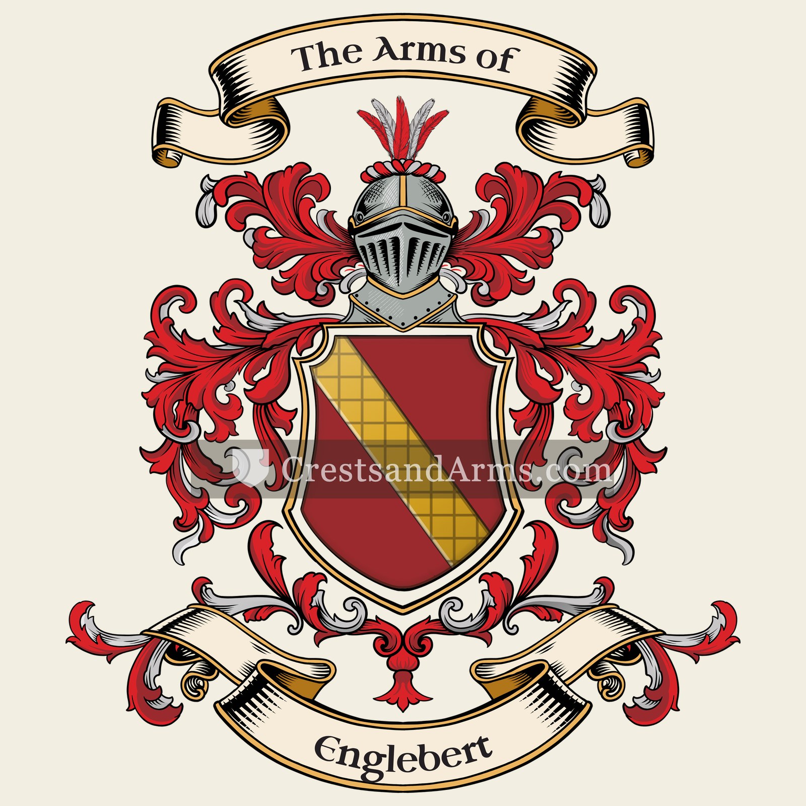 The Englebert coat of arms