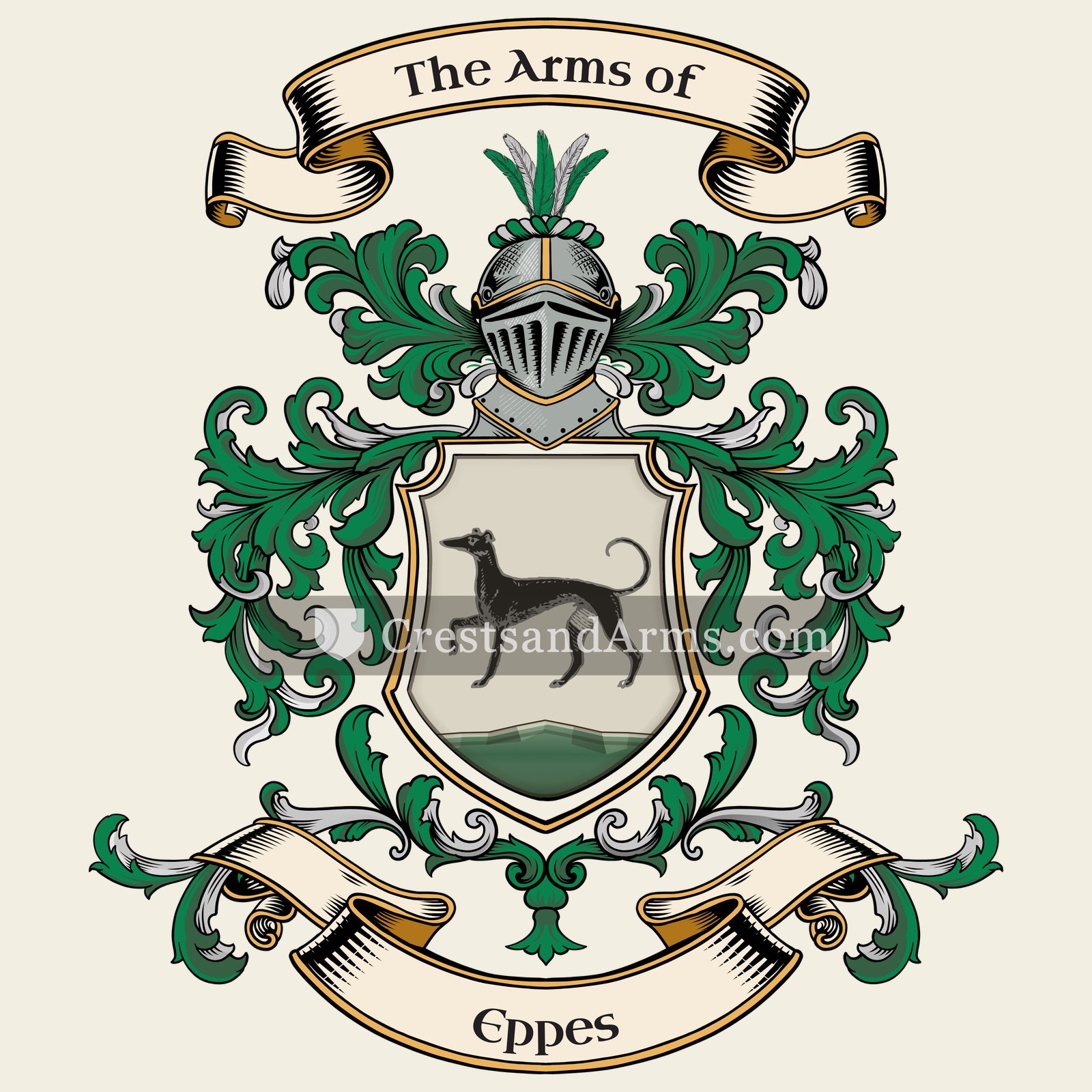 The Eppes coat of arms