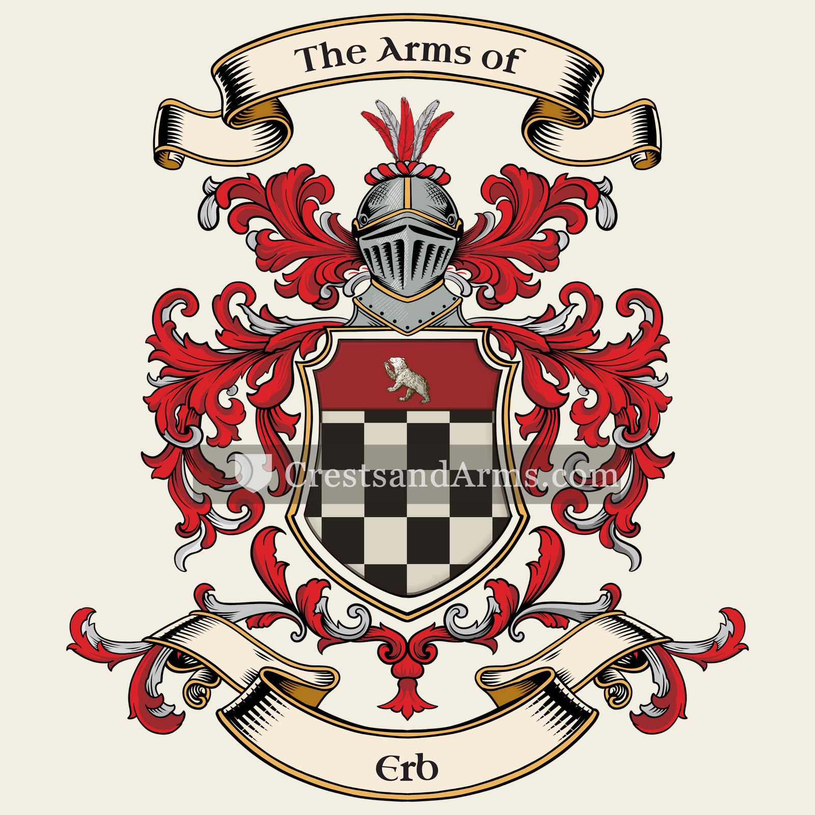 The Erb coat of arms