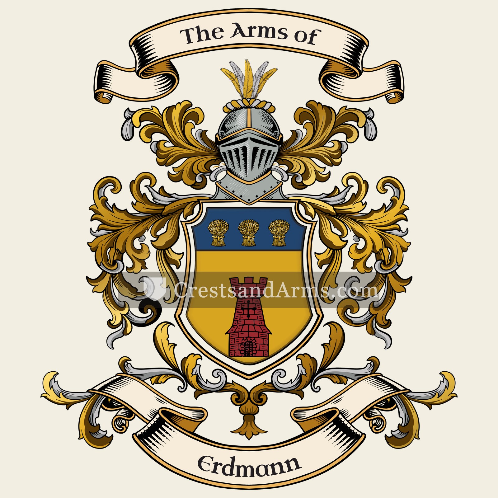 The Erdmann coat of arms