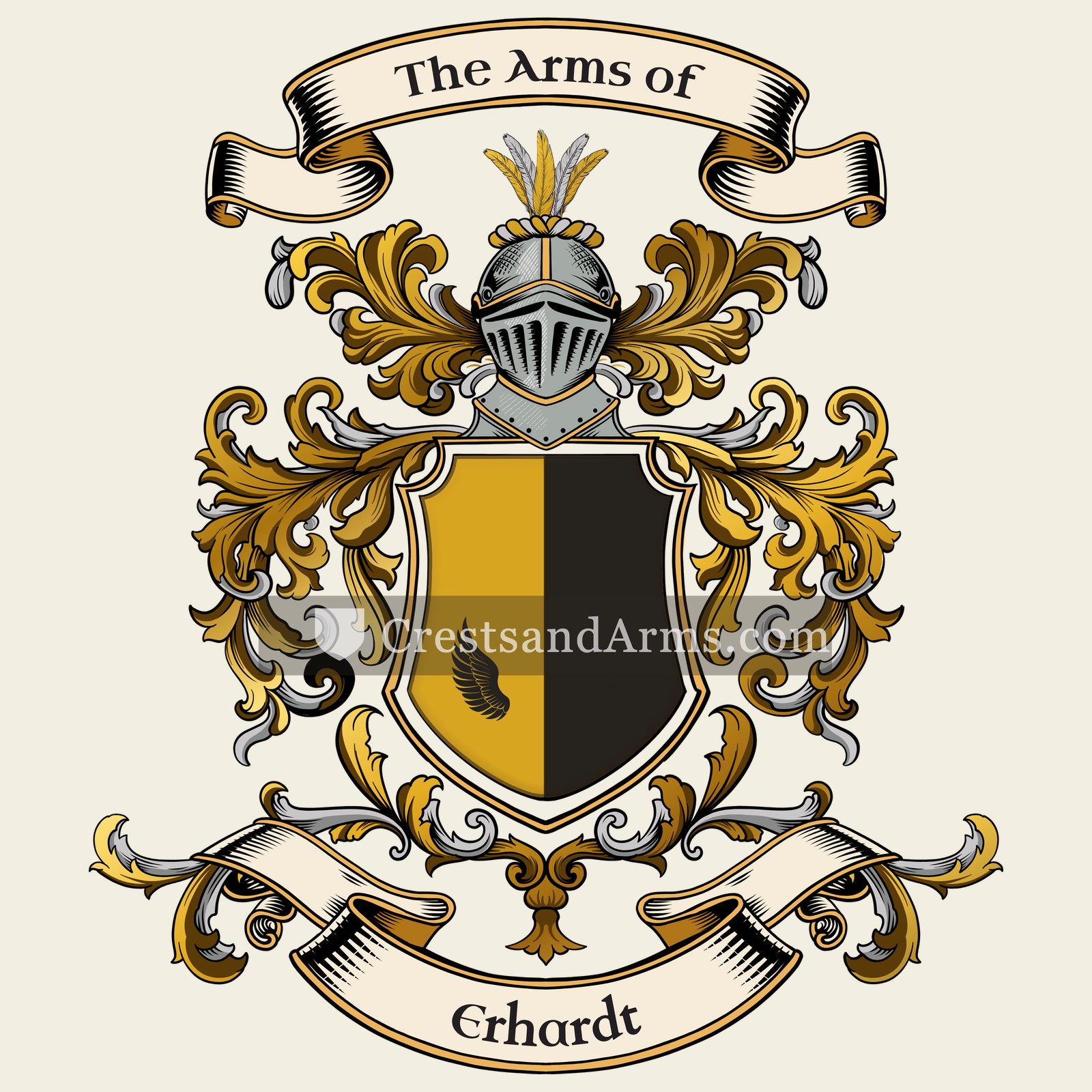The Erhardt coat of arms