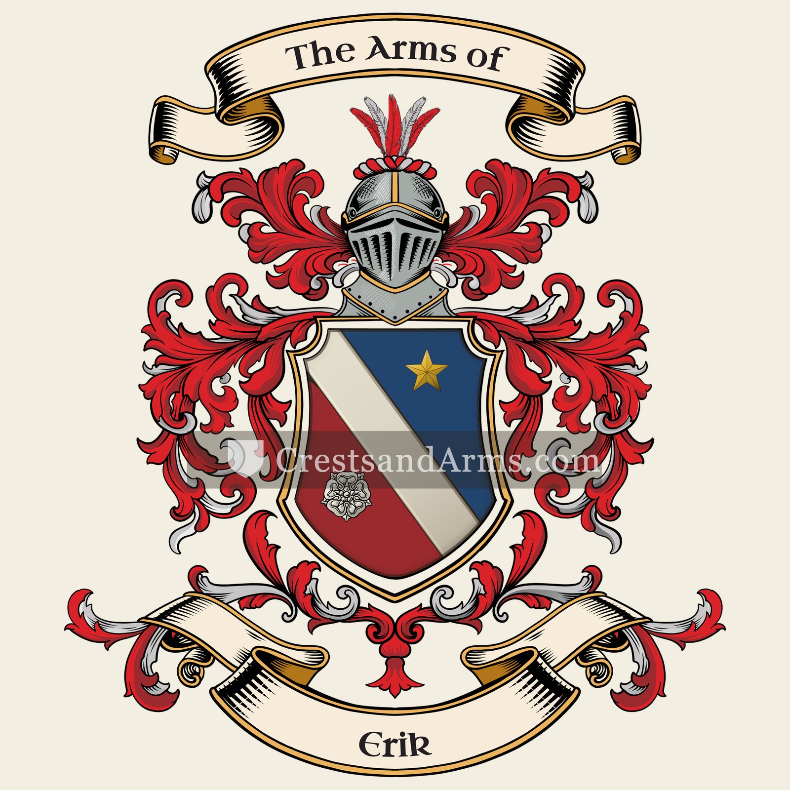 The Erik coat of arms