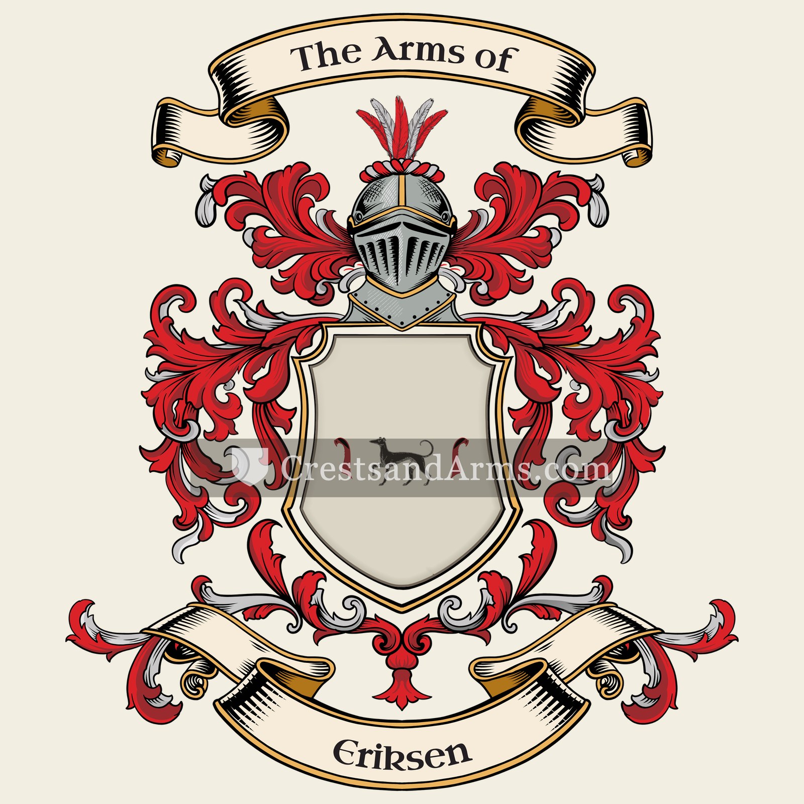 The Eriksen coat of arms