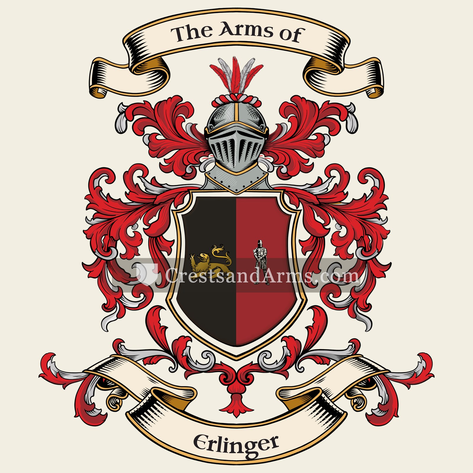 The Erlinger coat of arms