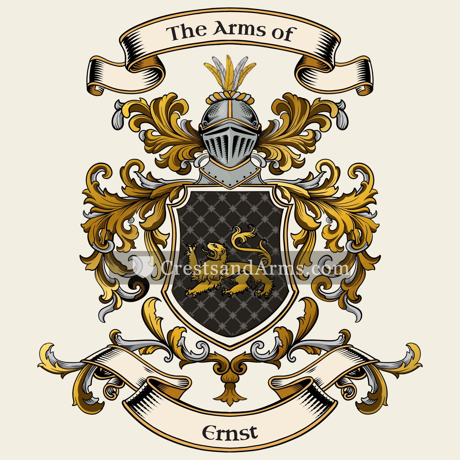 The Ernst coat of arms