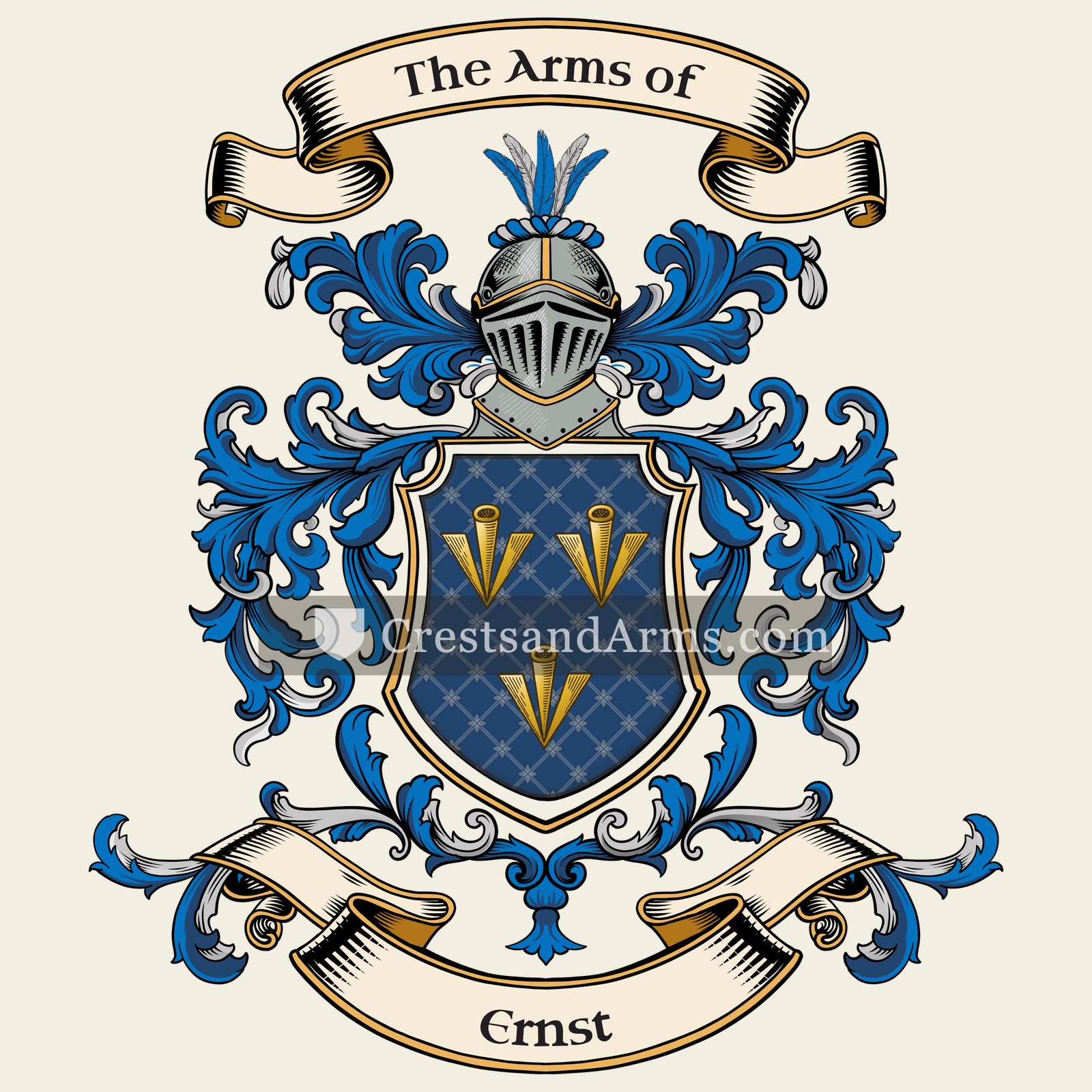 The Ernst coat of arms