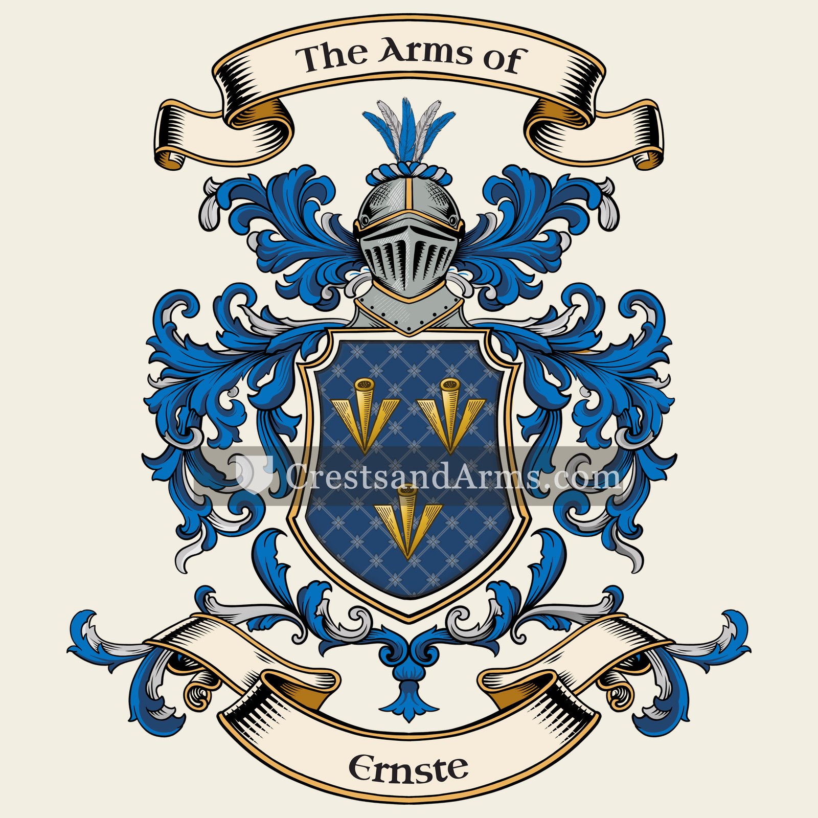 The Ernste coat of arms