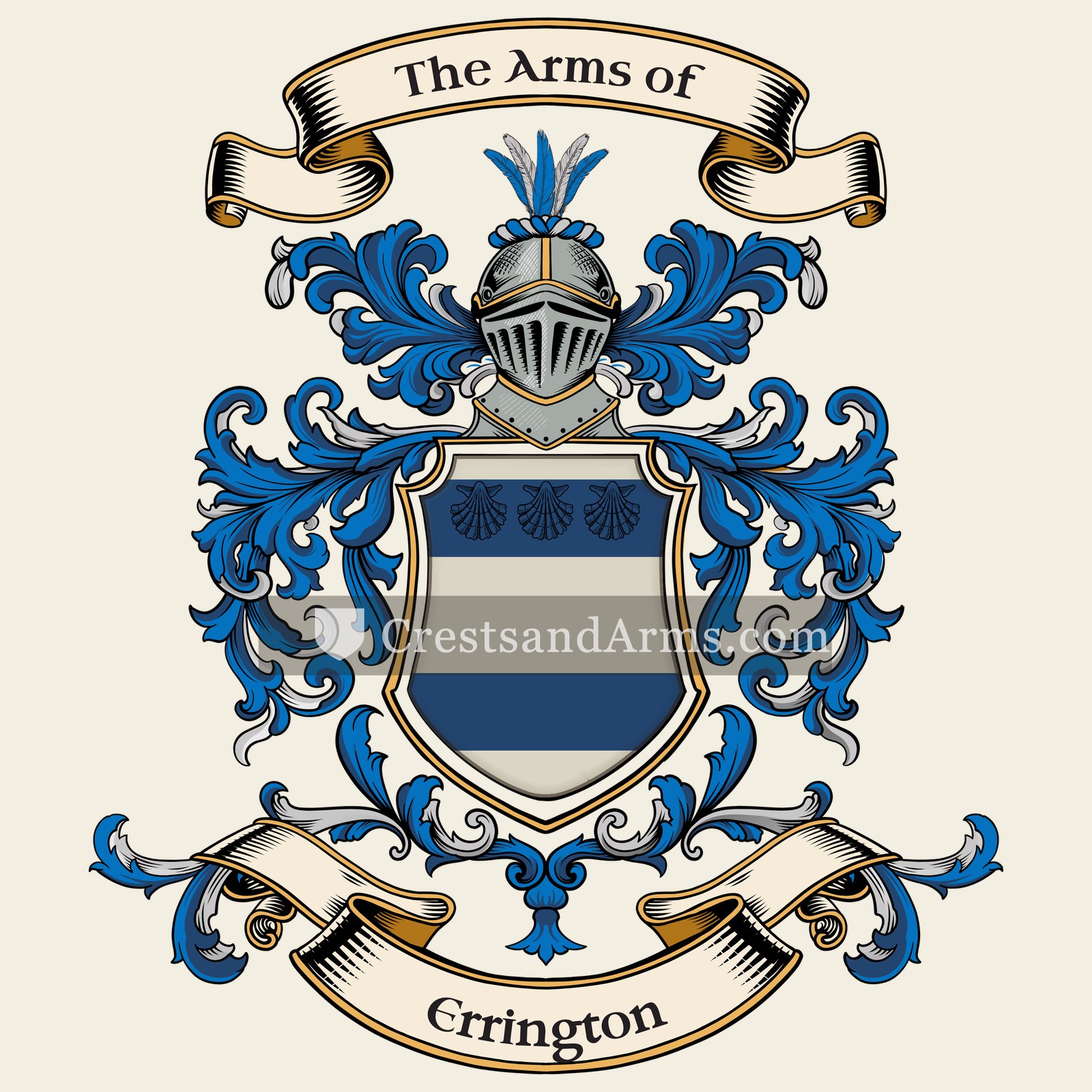 The Errington coat of arms