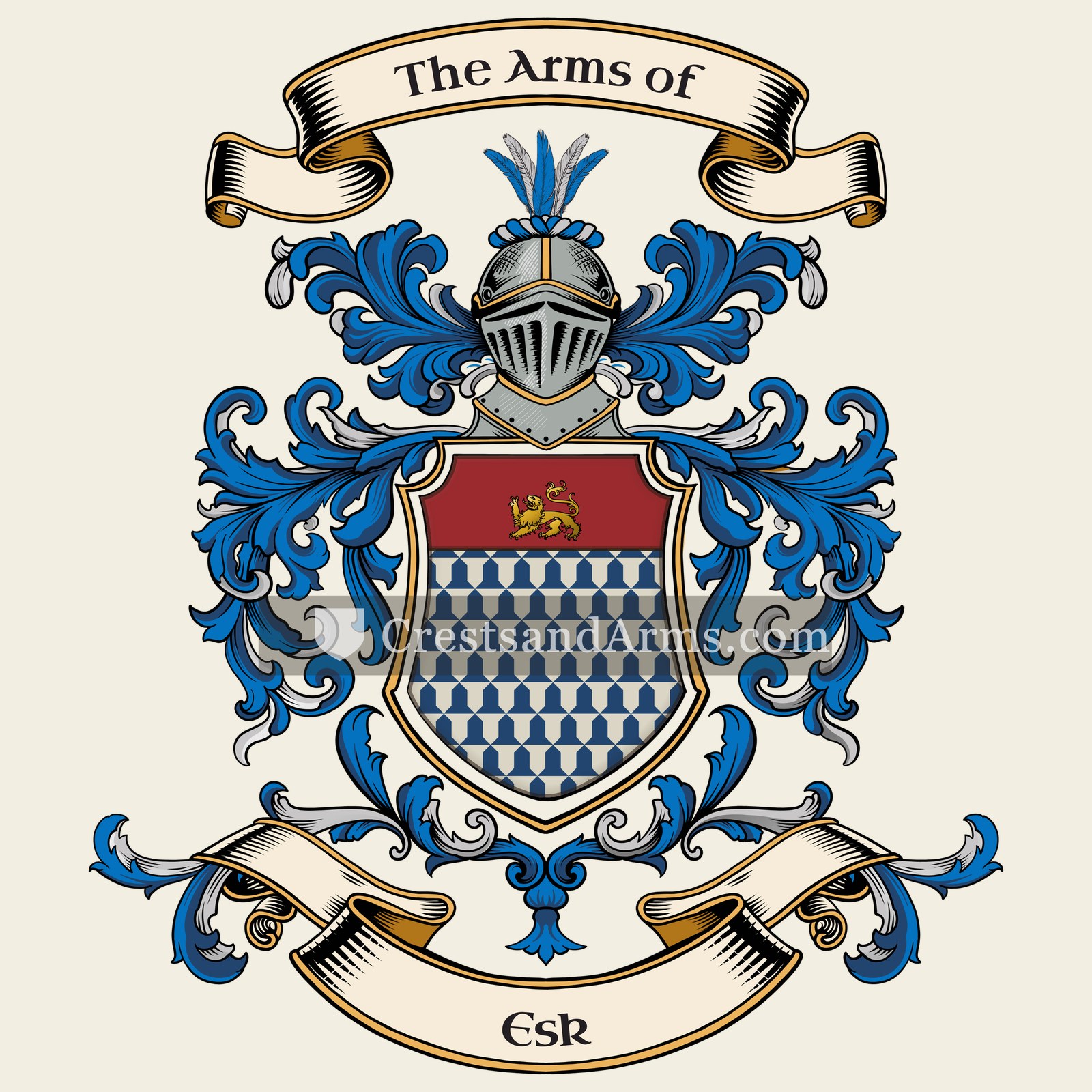 The Esk coat of arms