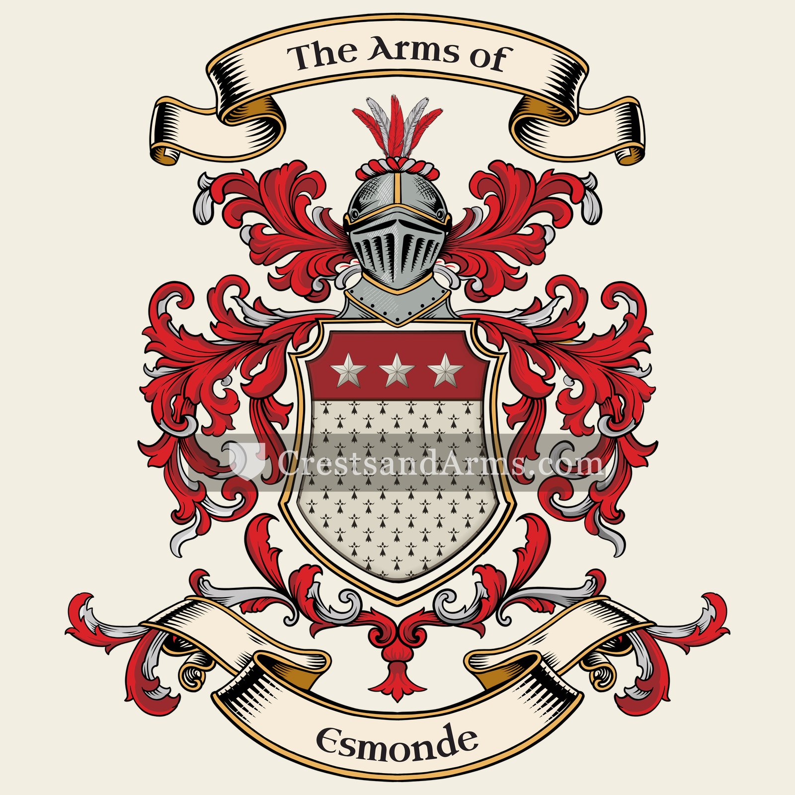 The Esmonde coat of arms