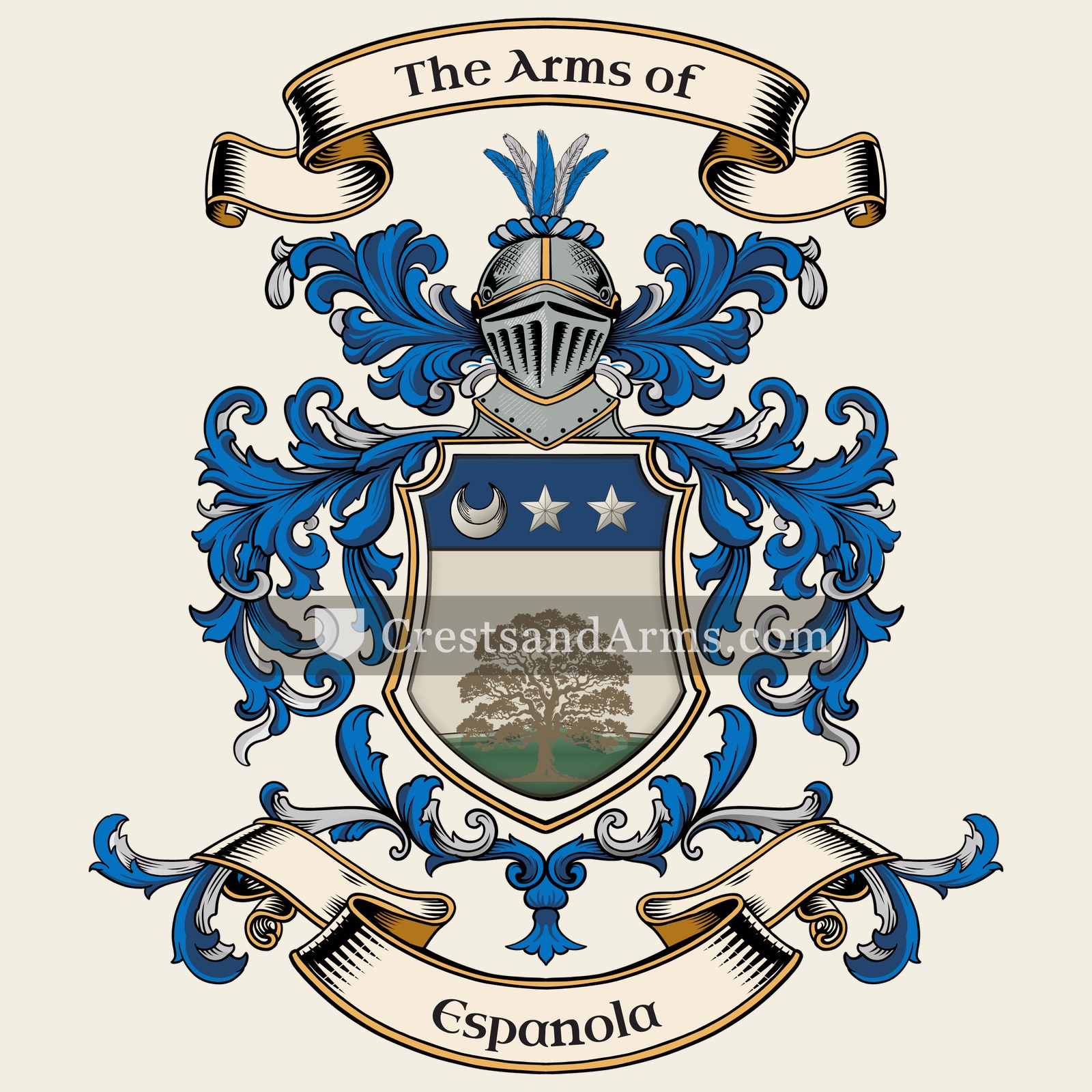 The arms