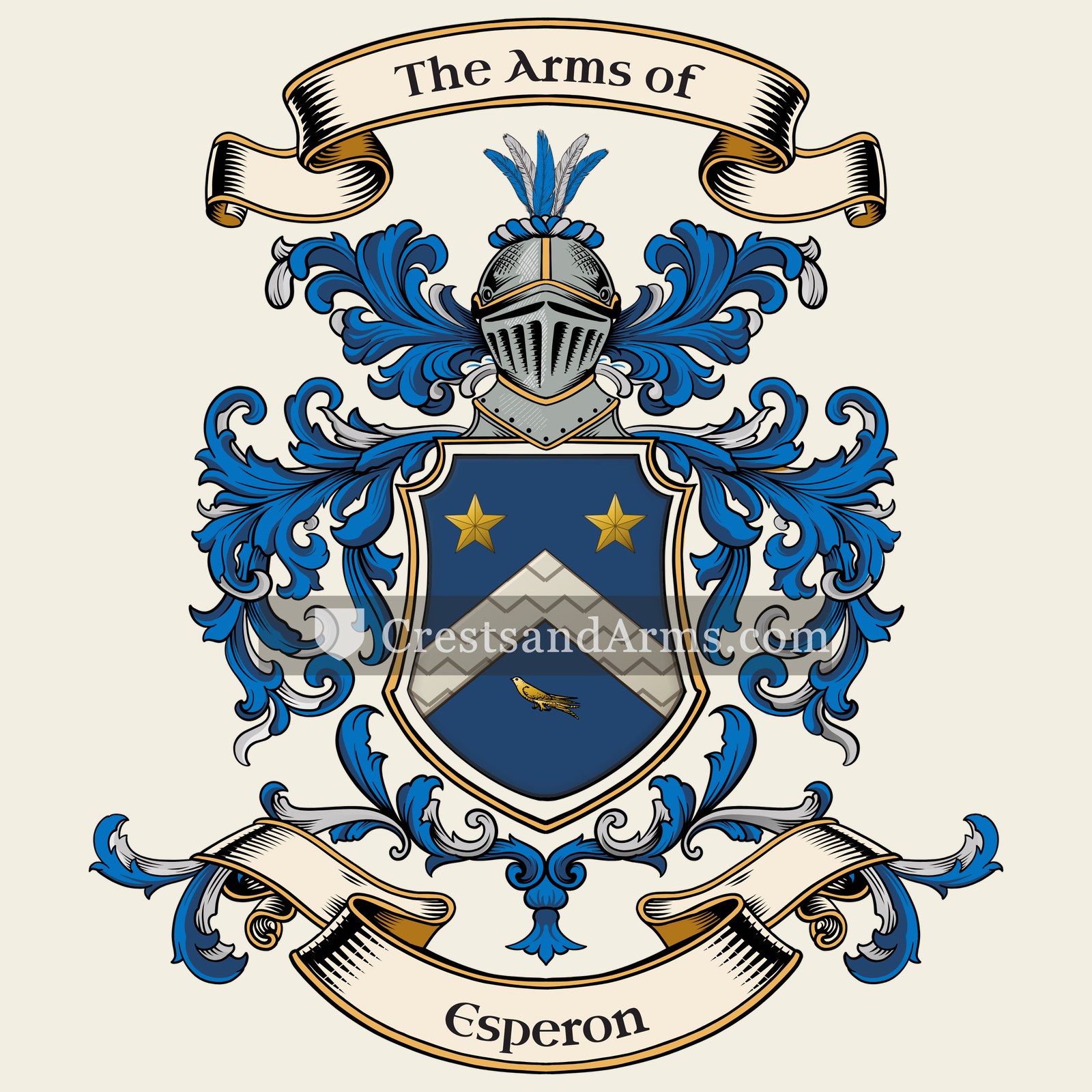 The Esperon coat of arms