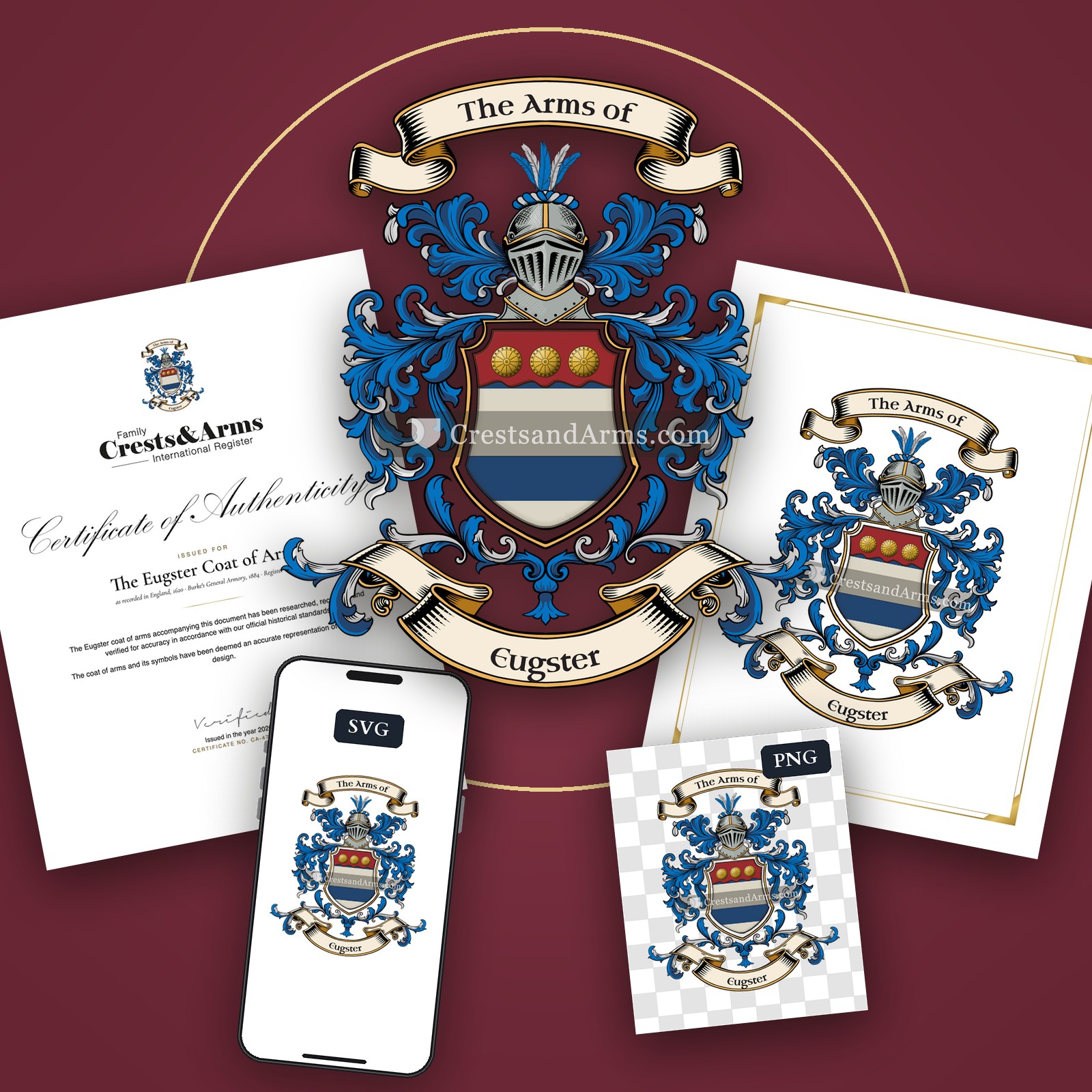 The Eugster coat of arms
