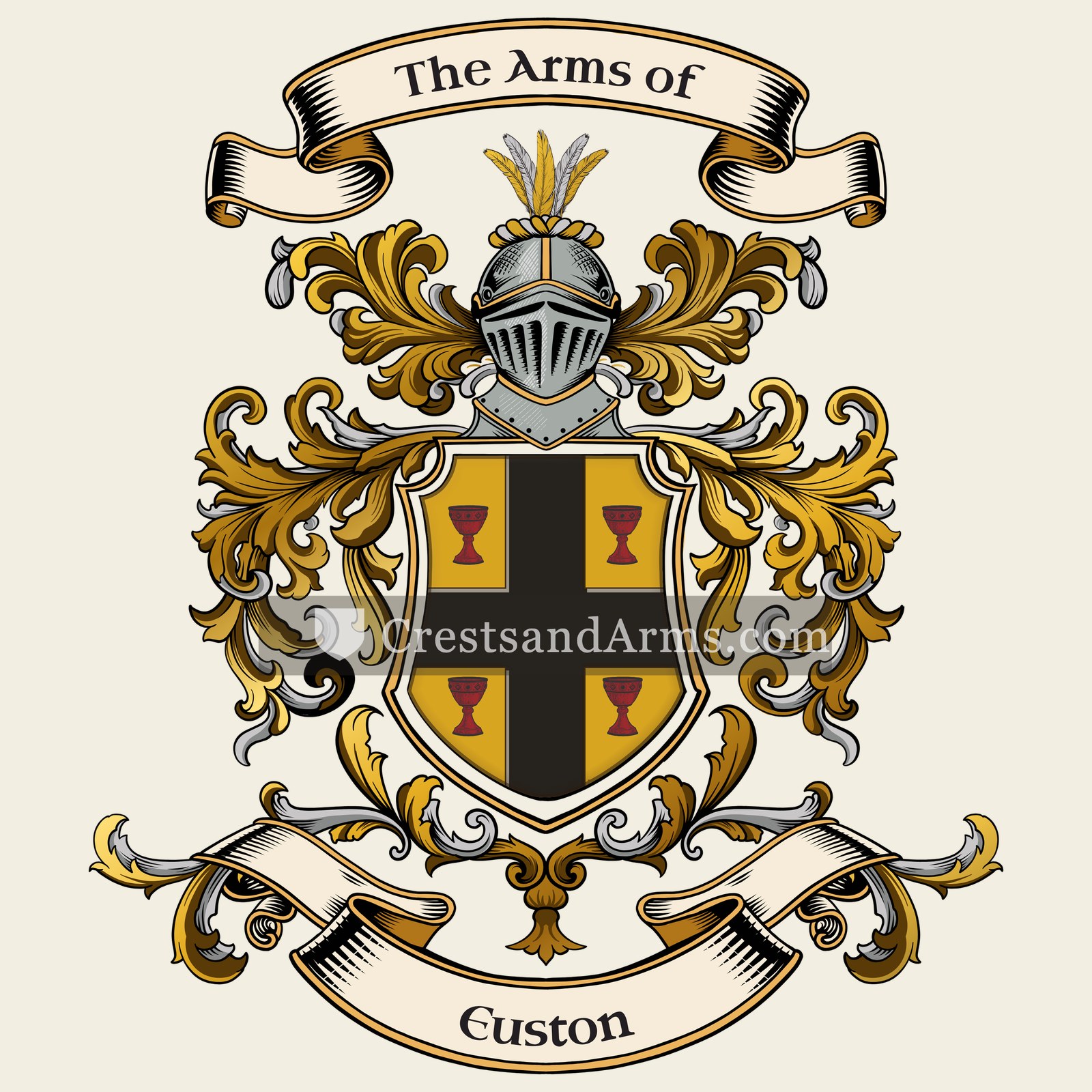The Euston coat of arms