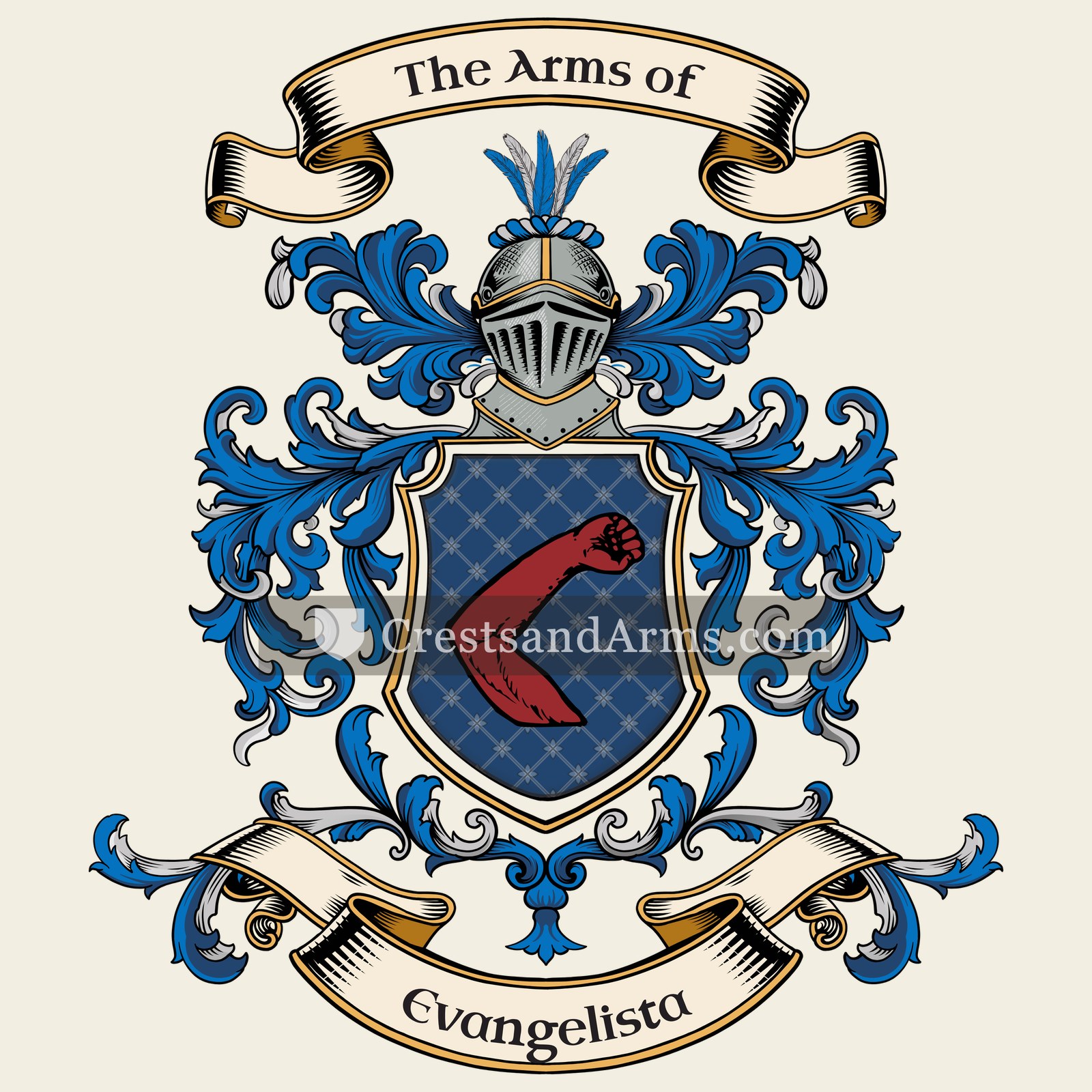 The Evangelista coat of arms
