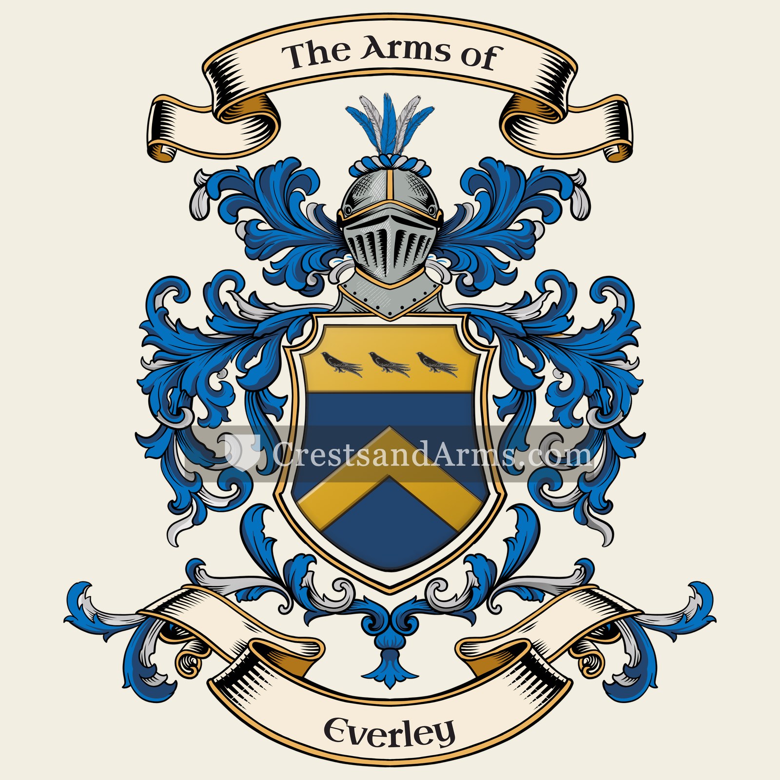 The Everley coat of arms