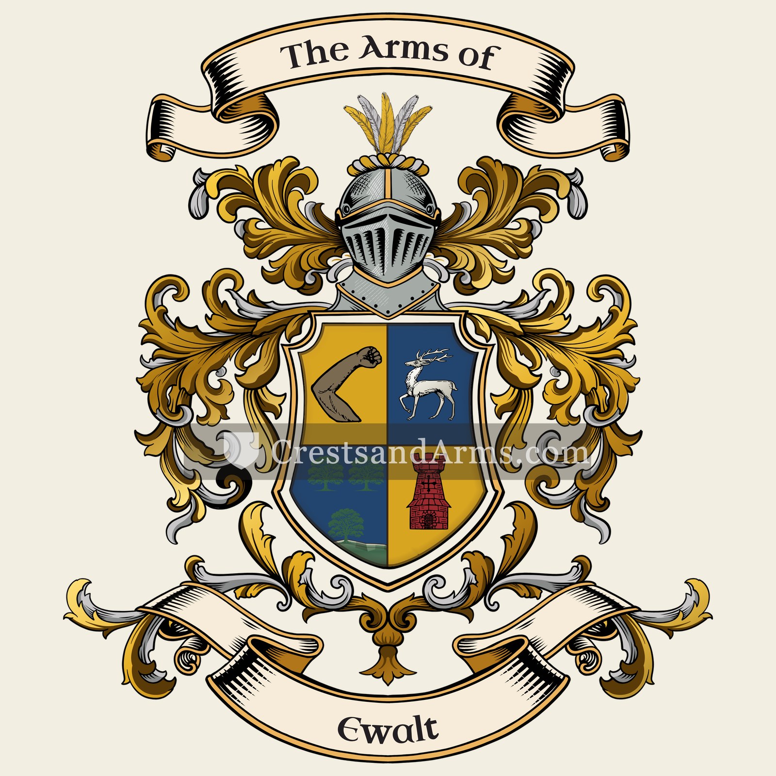 The Ewalt coat of arms