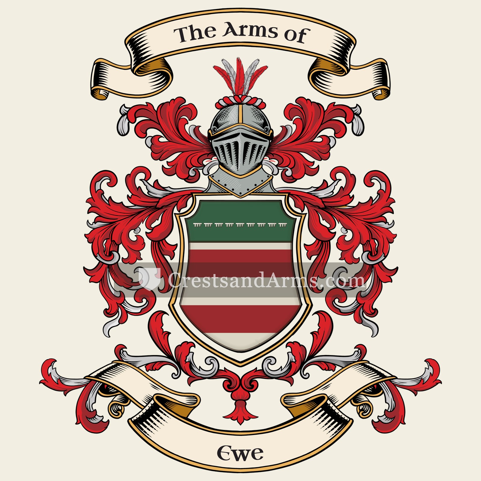 The Ewe coat of arms