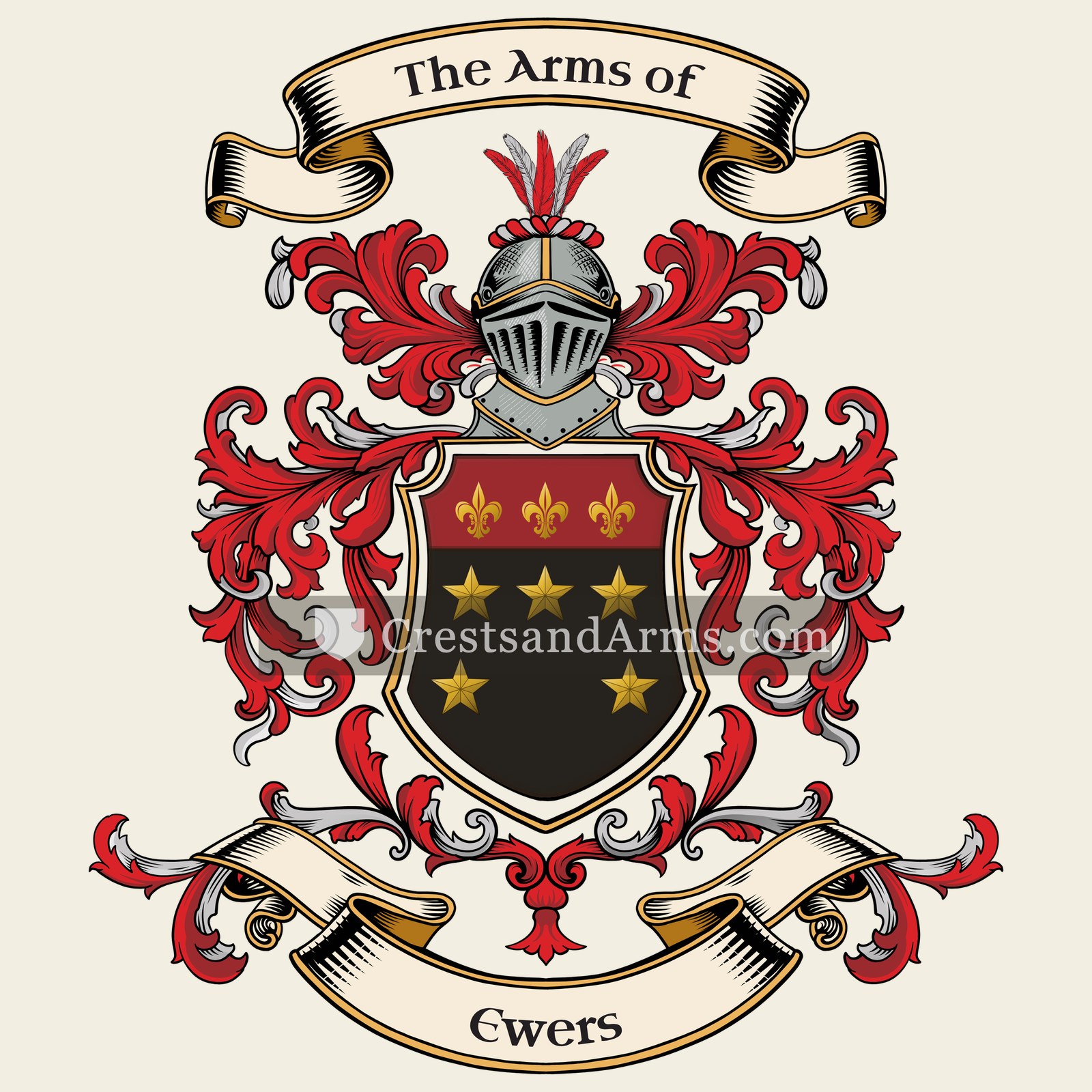 The Ewers coat of arms