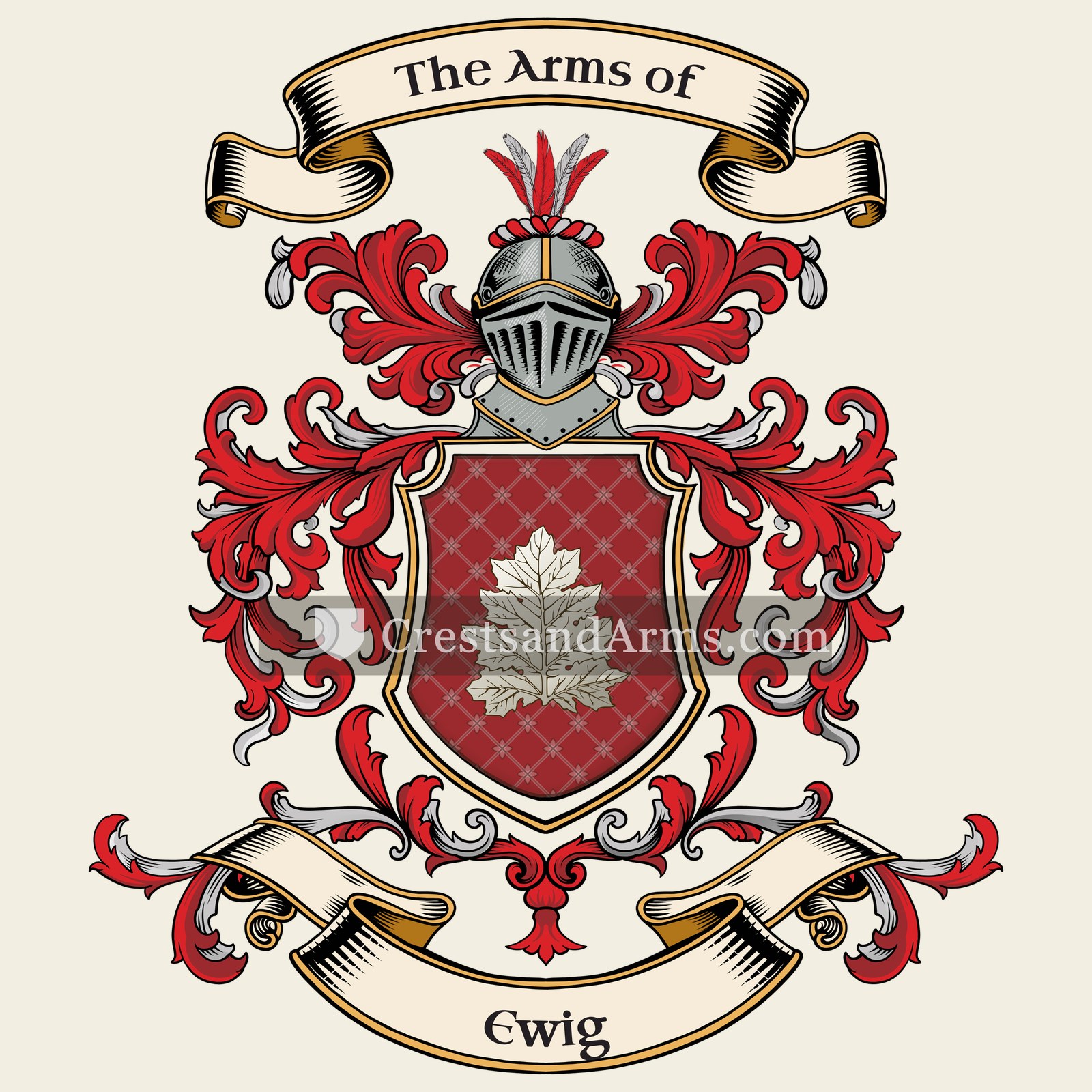 The Ewig coat of arms