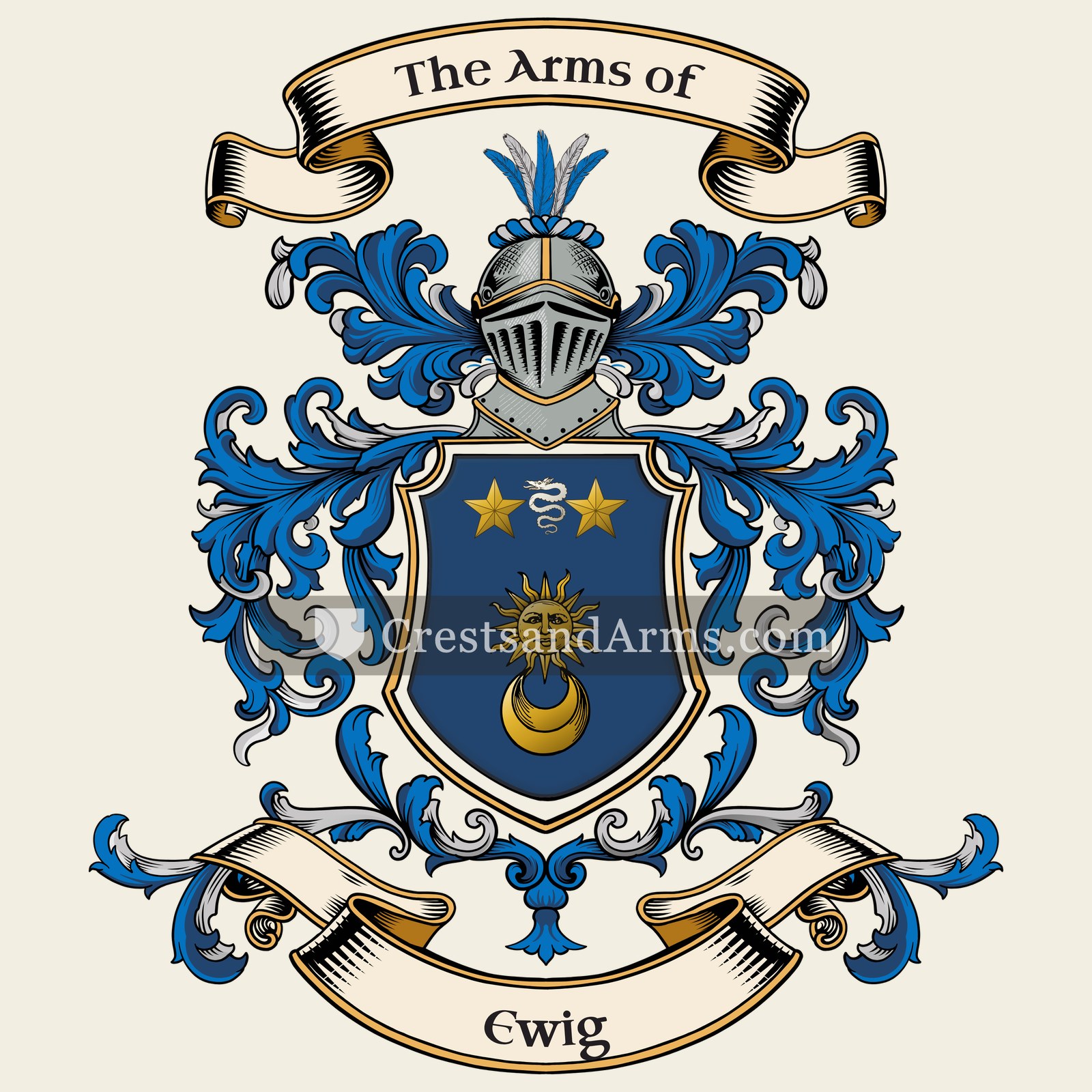 The Ewig coat of arms