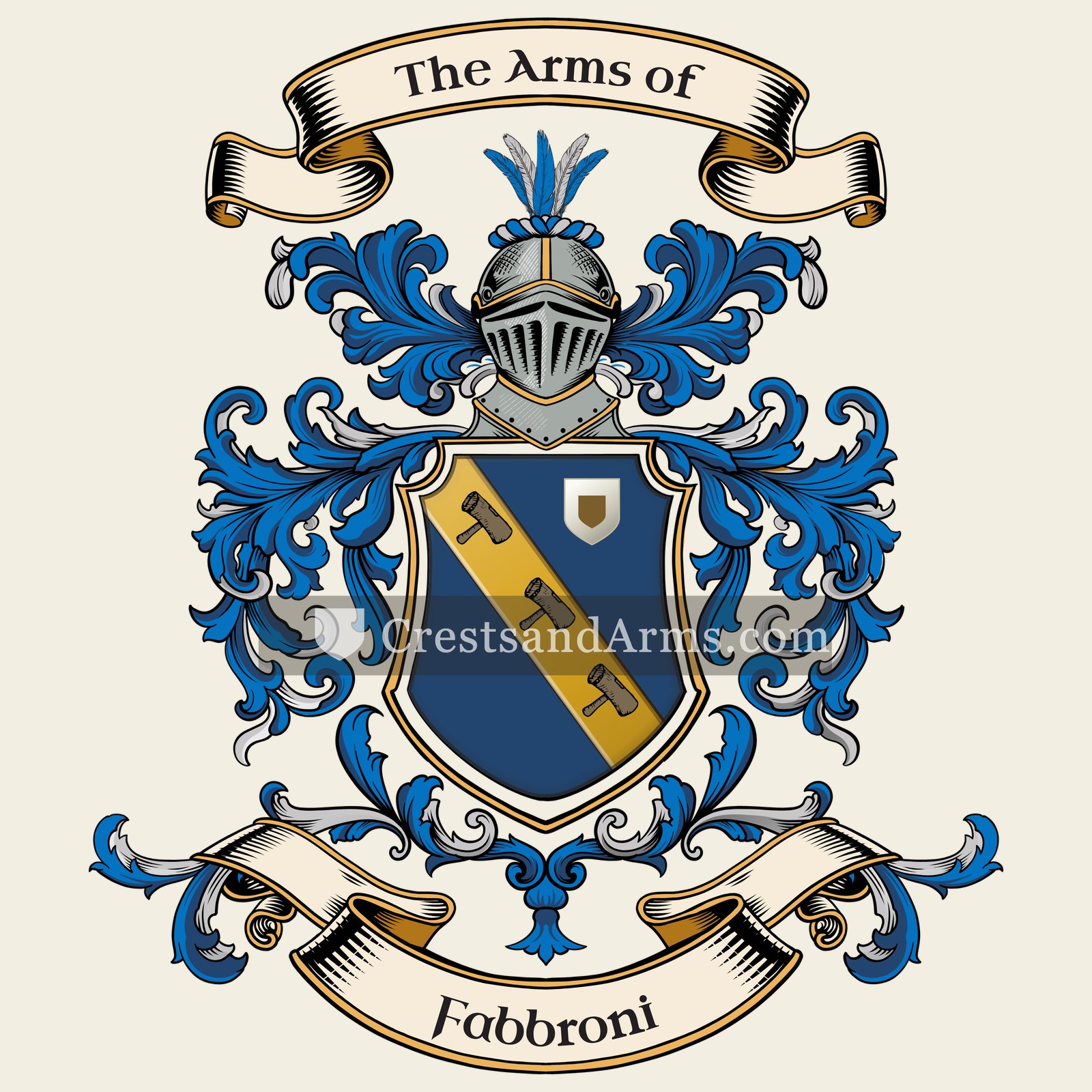 The Fabbroni coat of arms