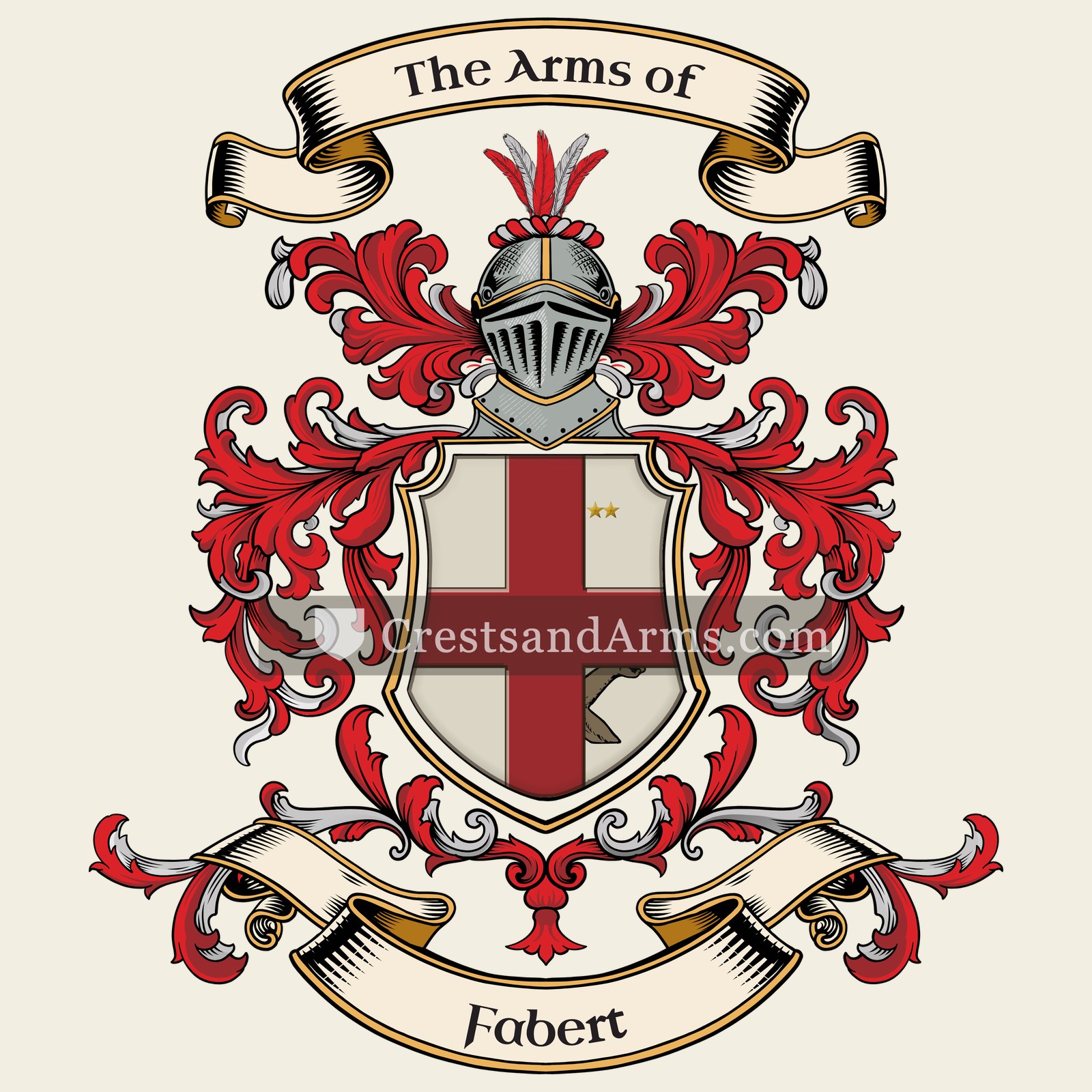 The Fabert coat of arms
