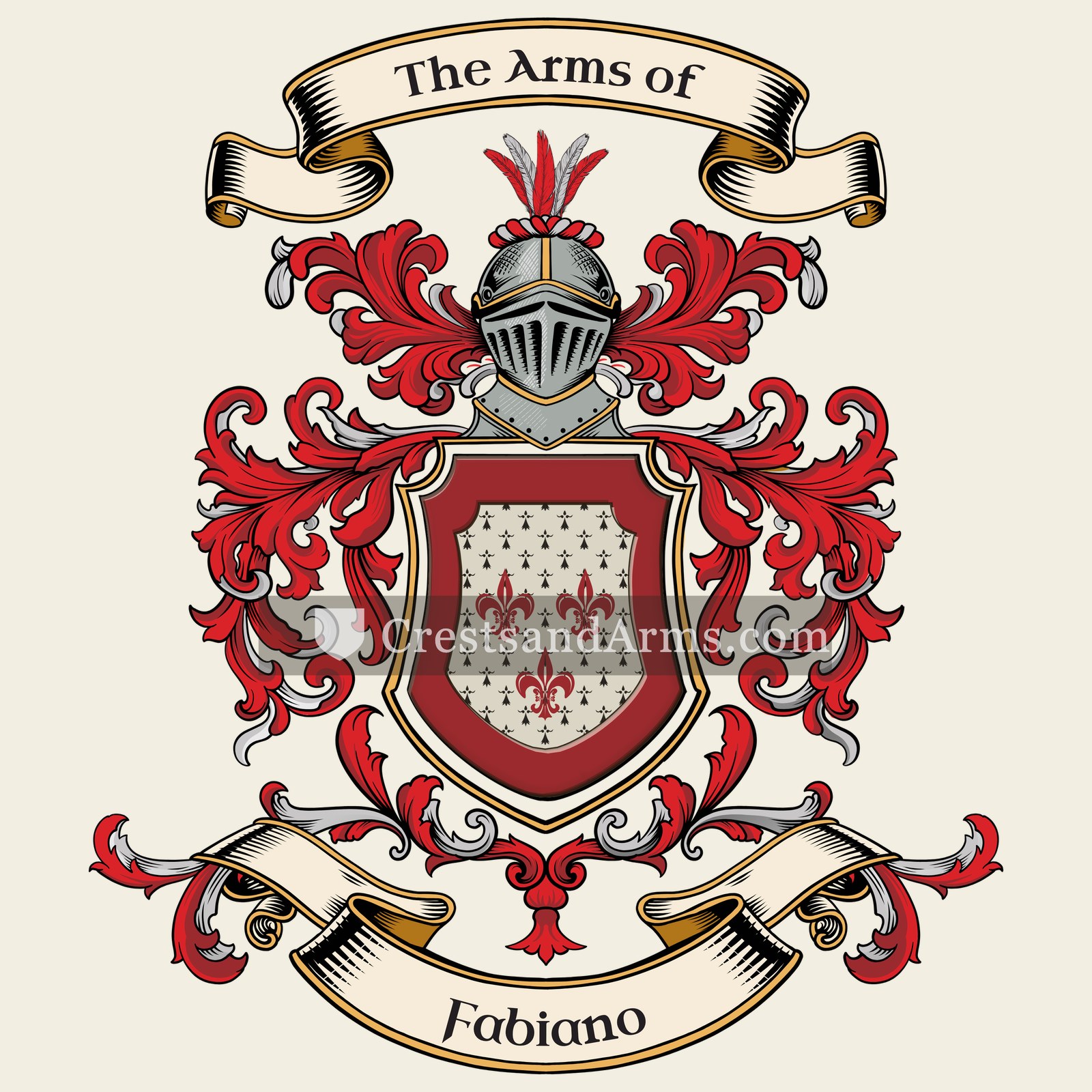The Fabiano coat of arms