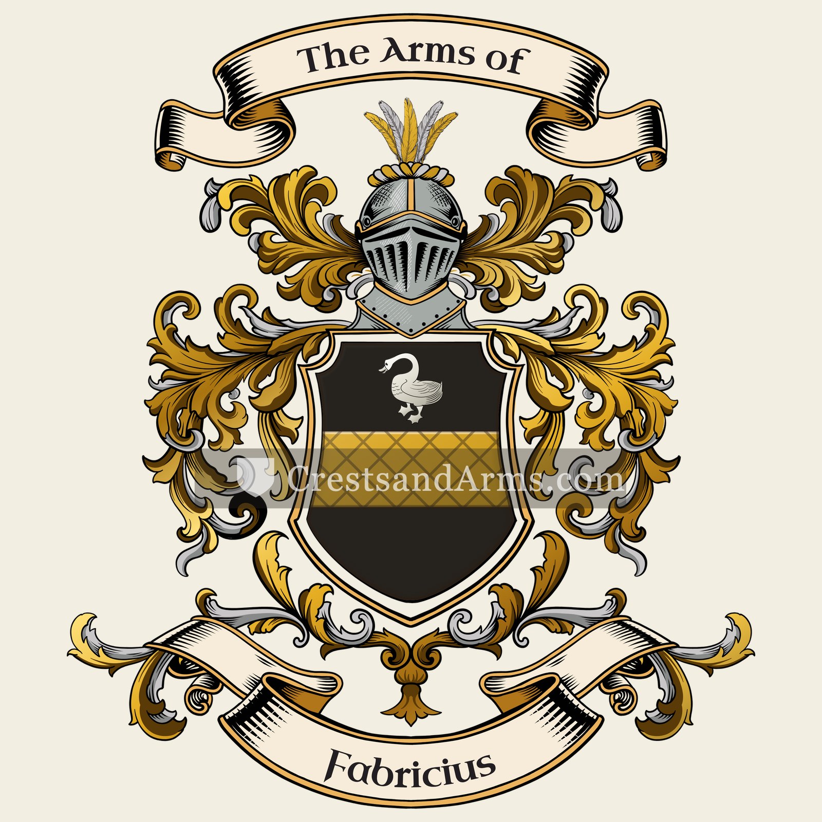 The Fabricius coat of arms