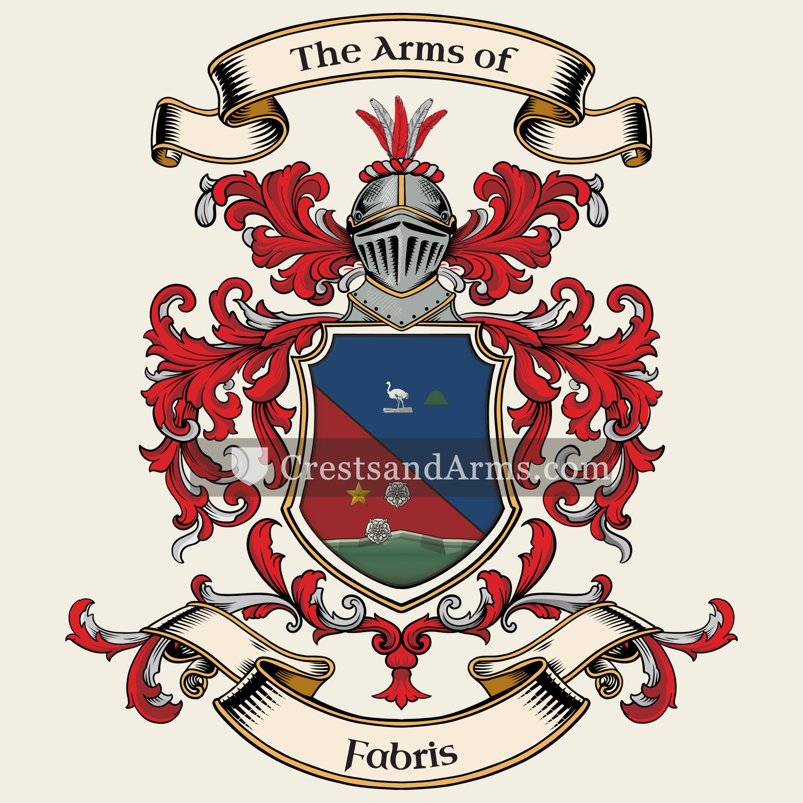The Fabris coat of arms