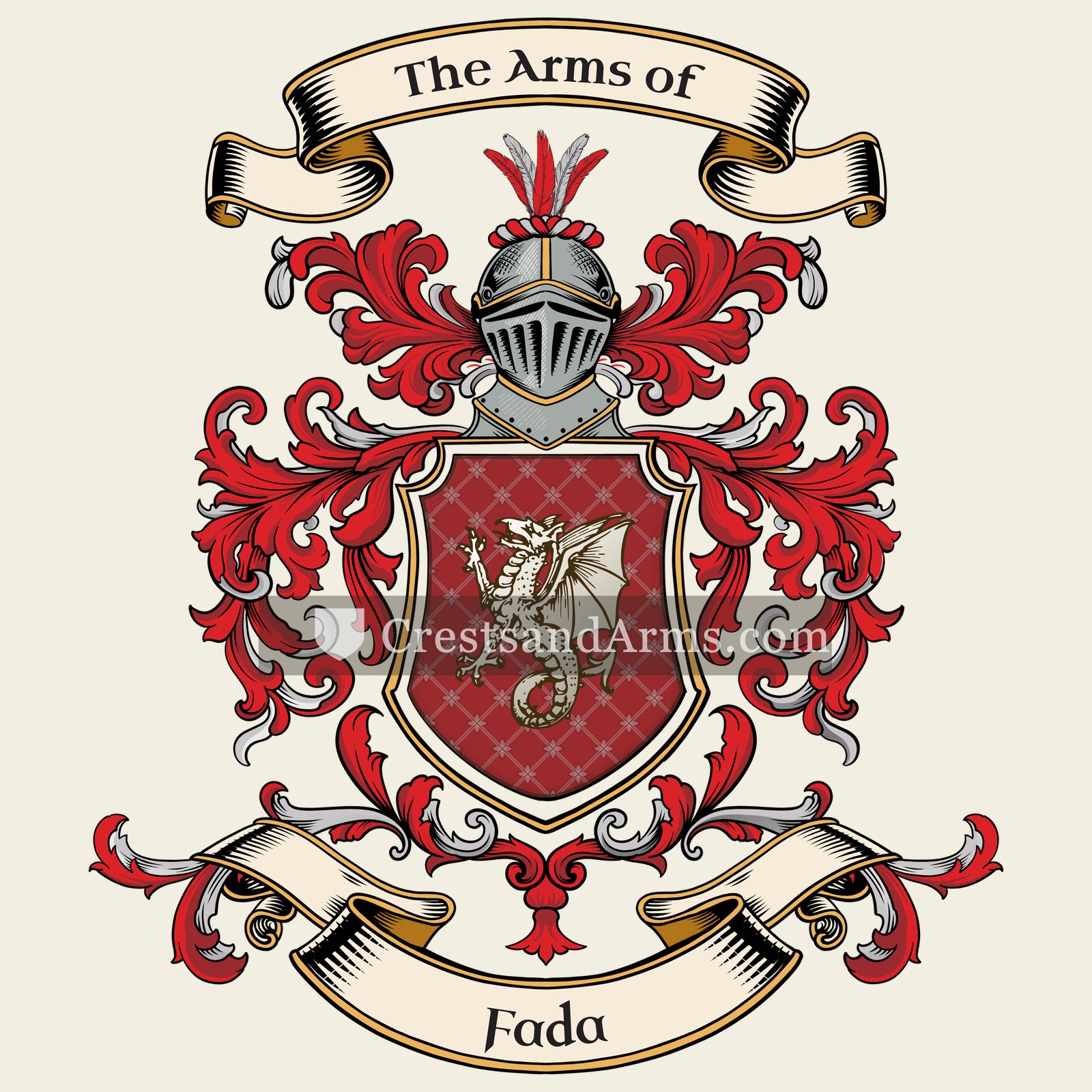 The Fada coat of arms