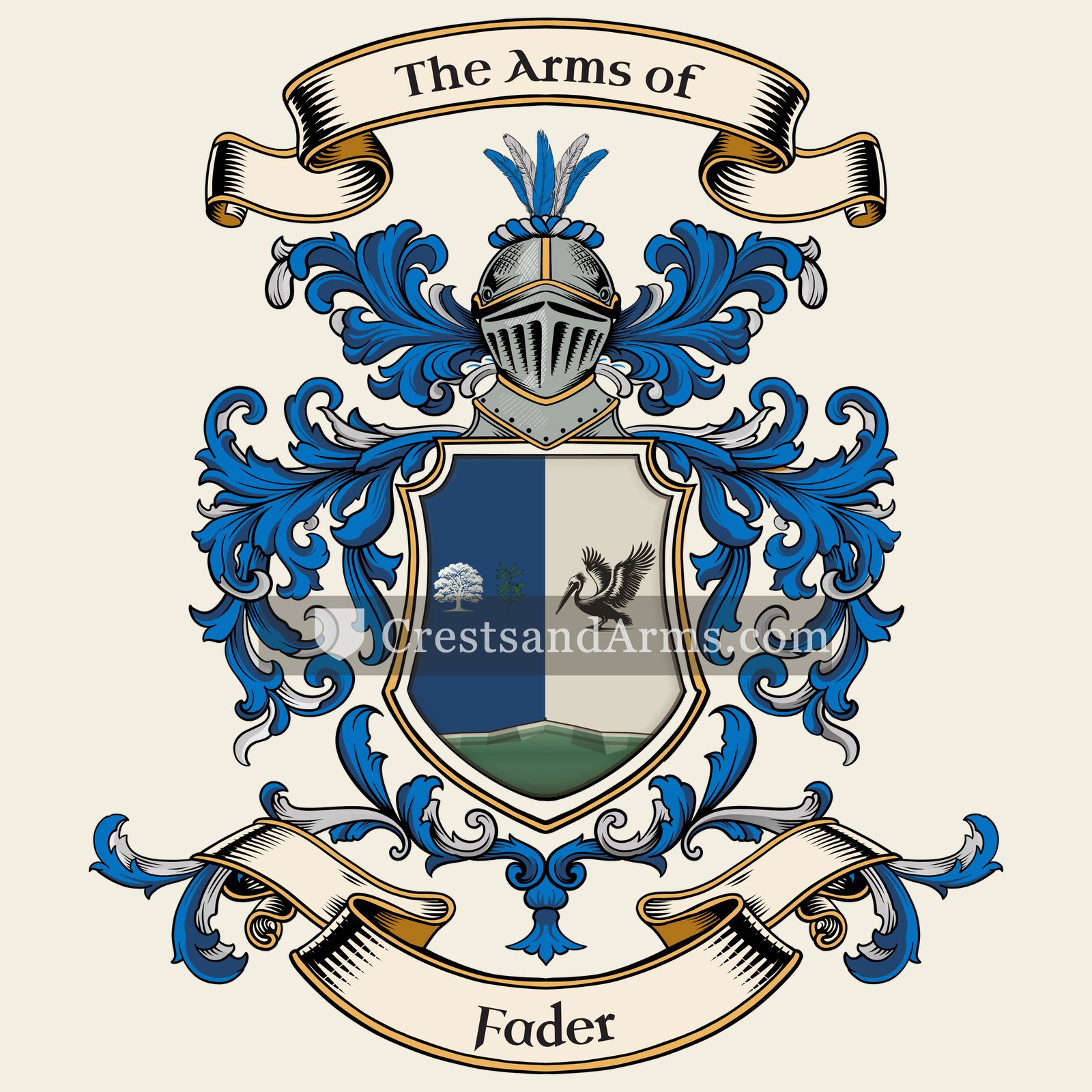 The Fader coat of arms