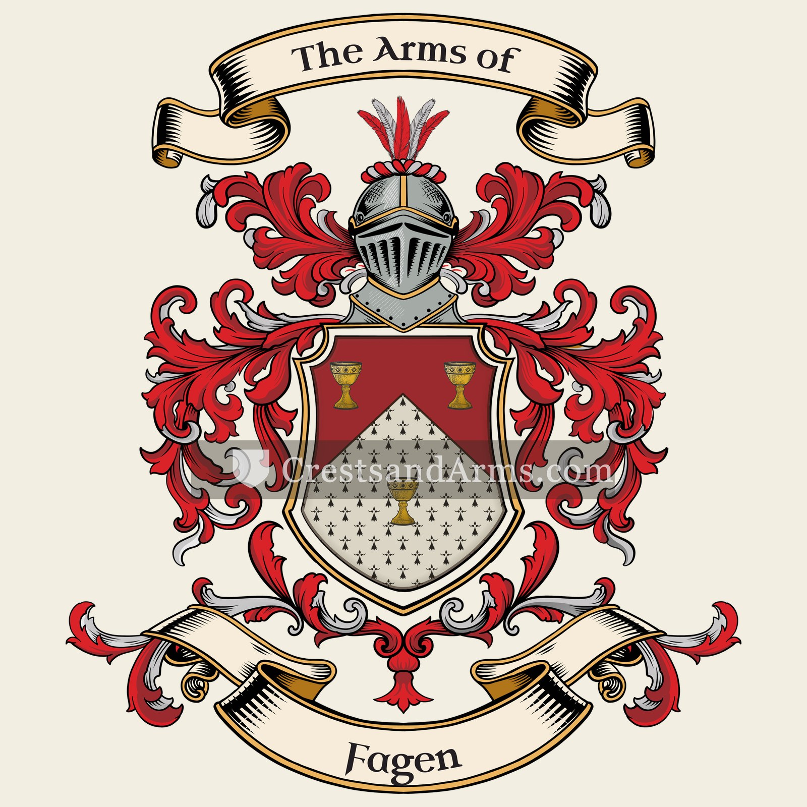 The Fagen coat of arms