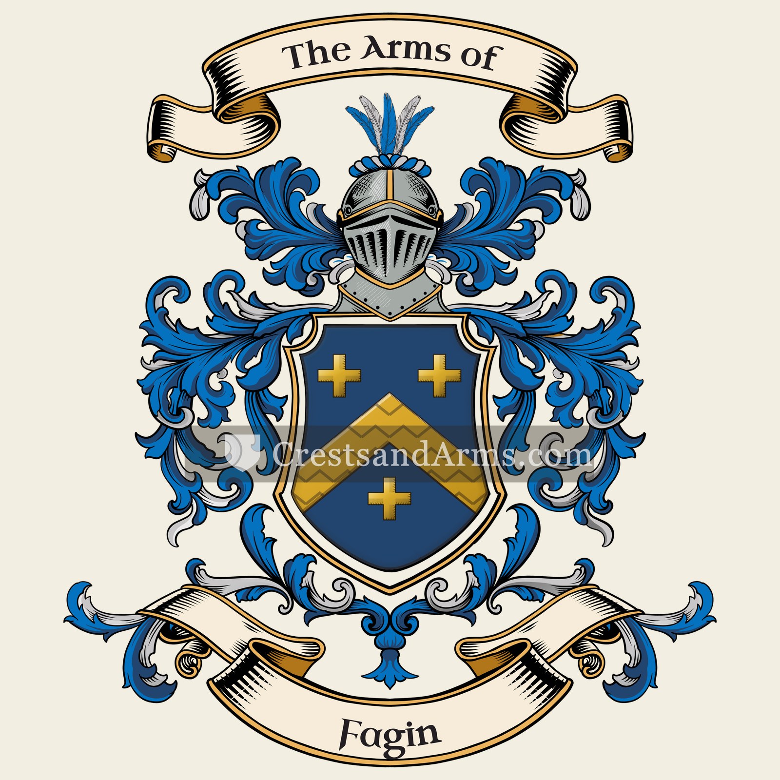 The Fagin coat of arms
