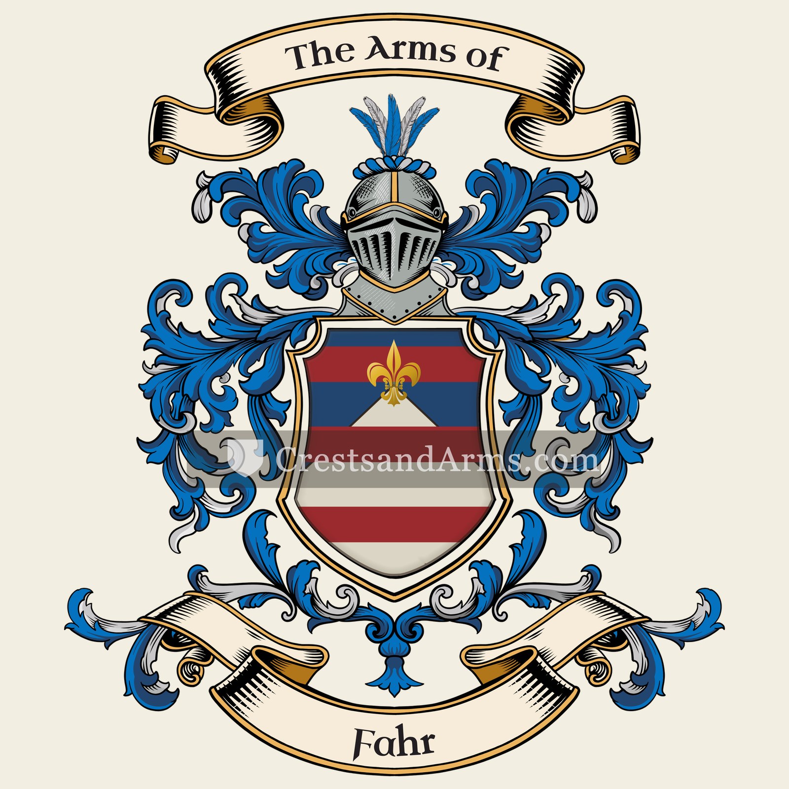 The Fahr coat of arms