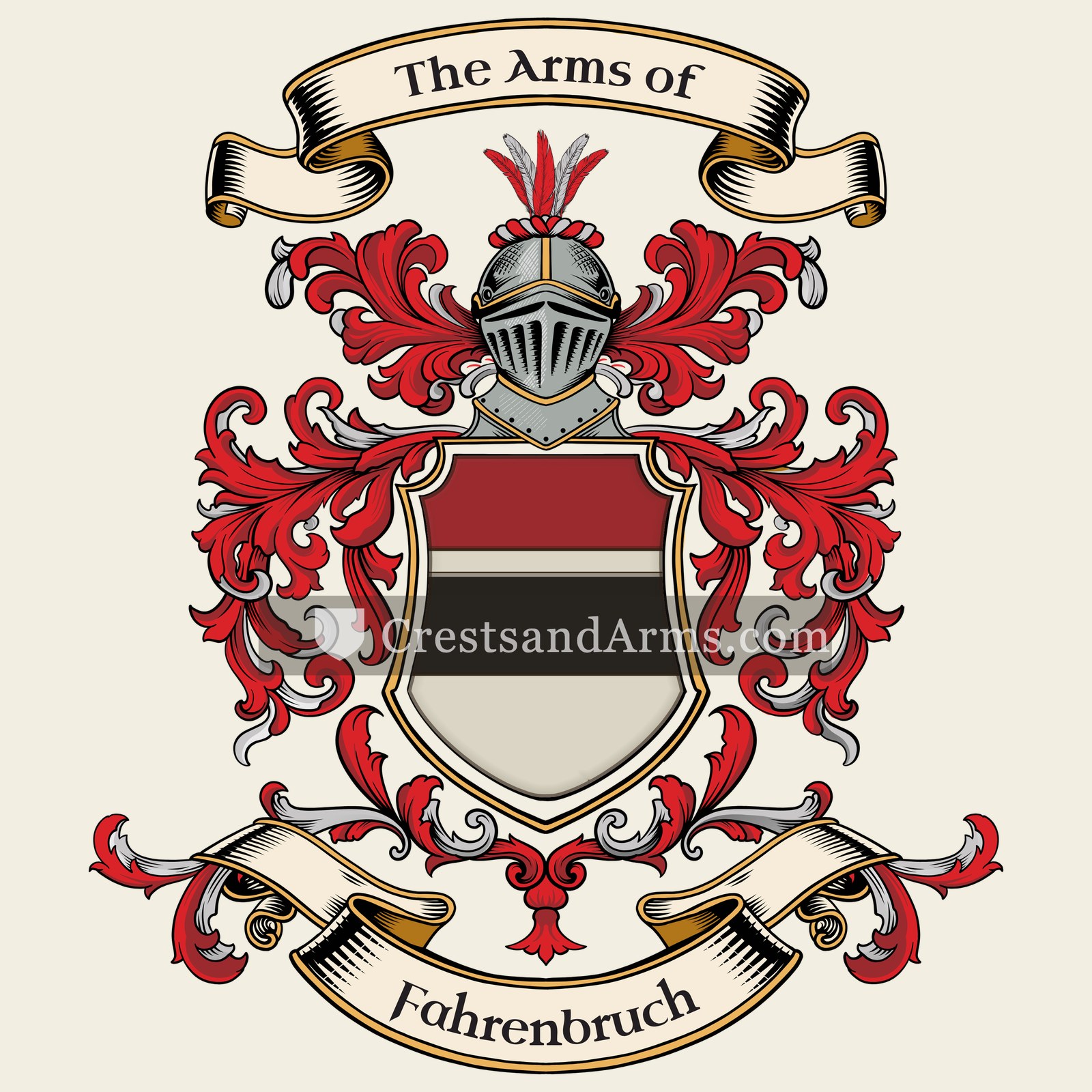 The Fahrenbruch coat of arms