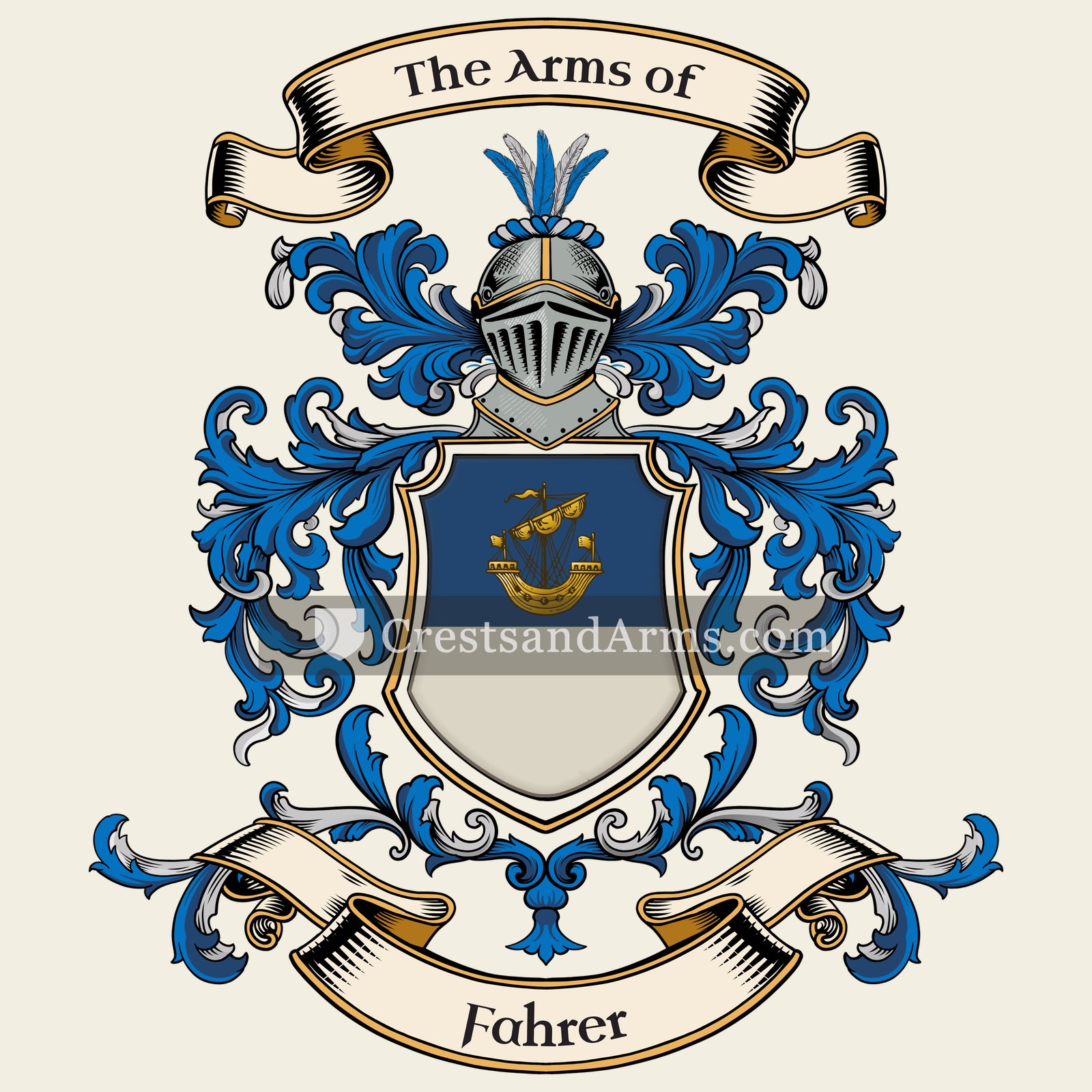 The Fahrer coat of arms