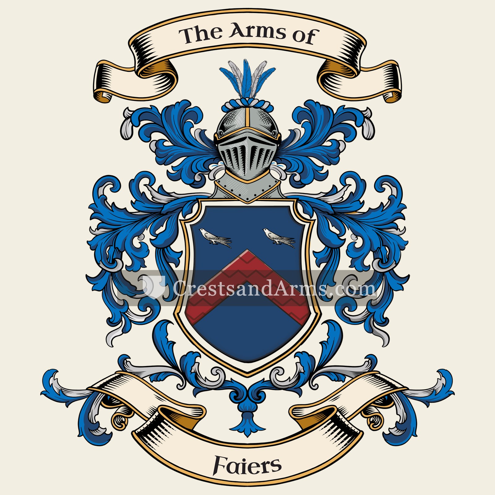 The Faiers coat of arms