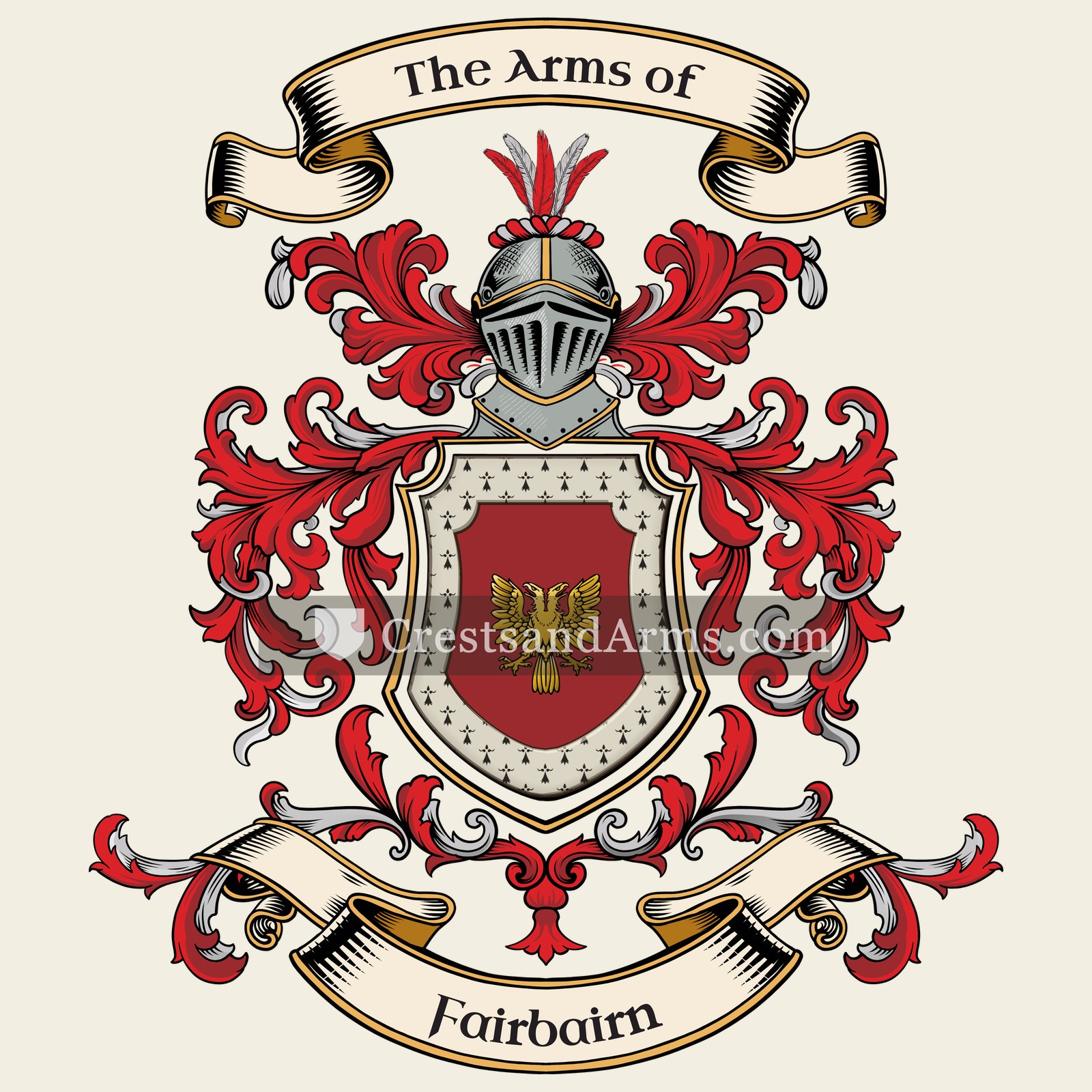 The Fairbairn coat of arms