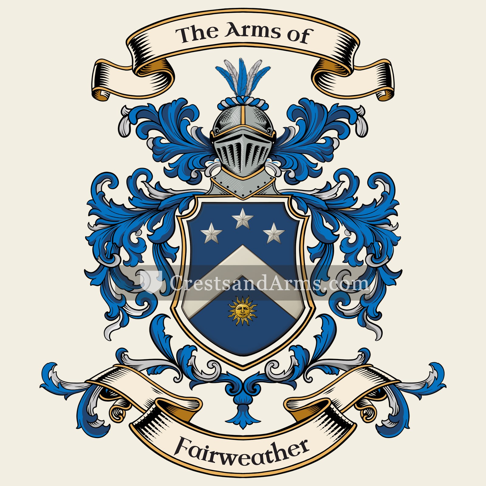 The Fairweather coat of arms