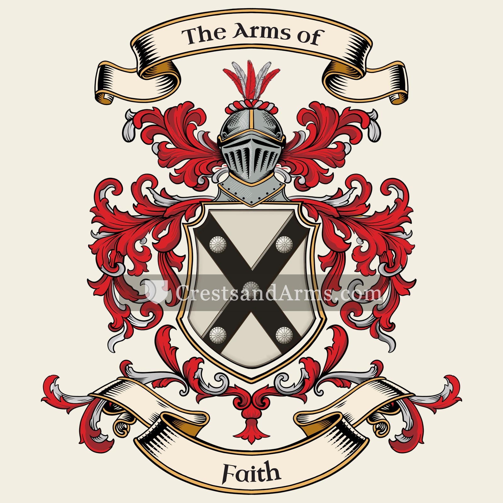 The Faith coat of arms